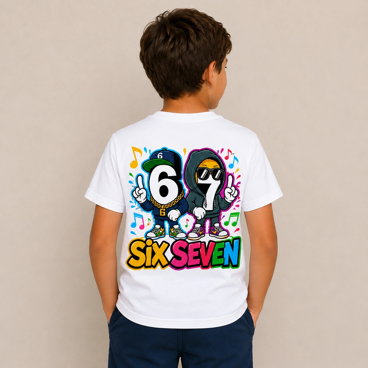 Camiseta Infantil Menino 67 Six Seven - Imagem 4