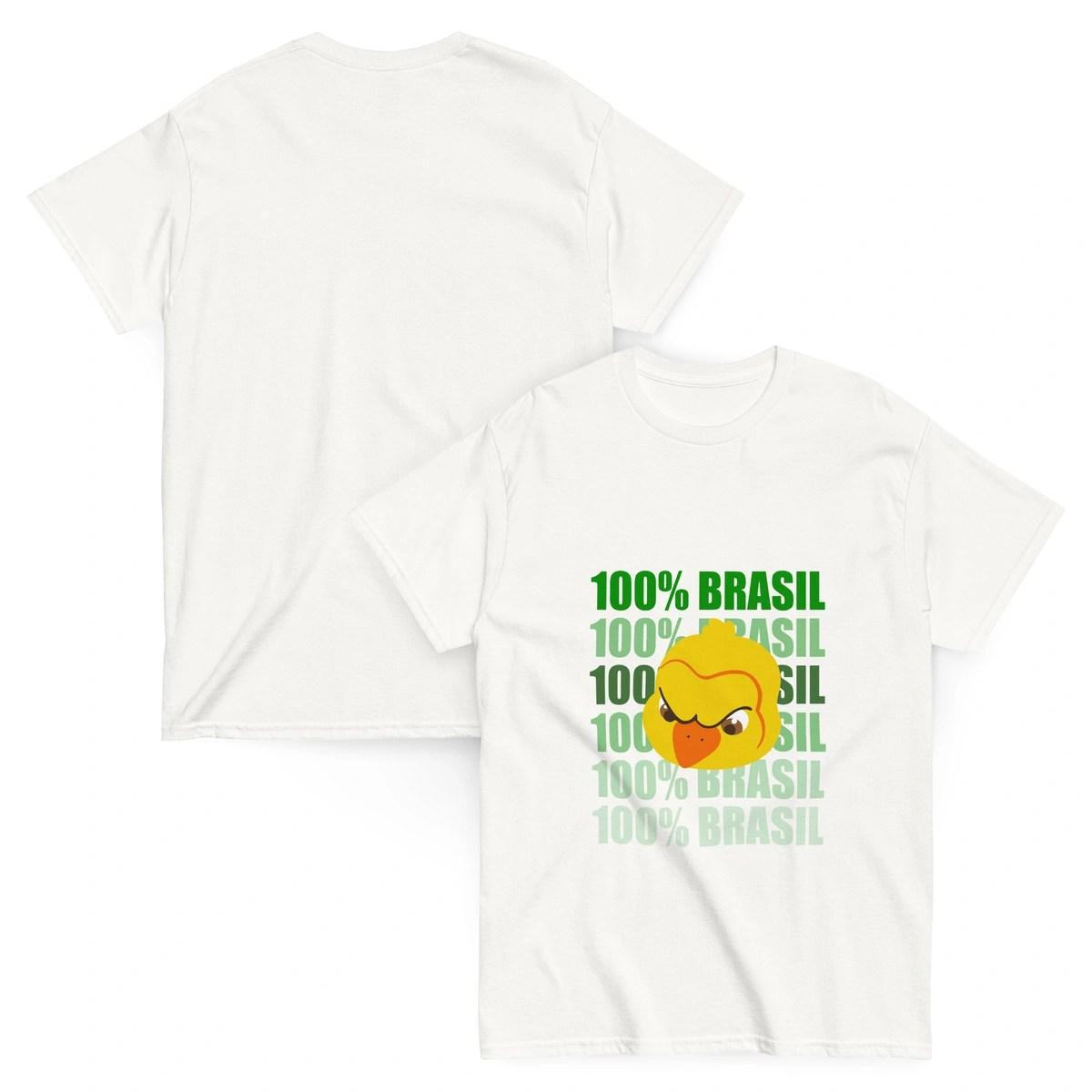 Camisa Masculina Plus Size 100% Brasil Canarinho - Imagem 15