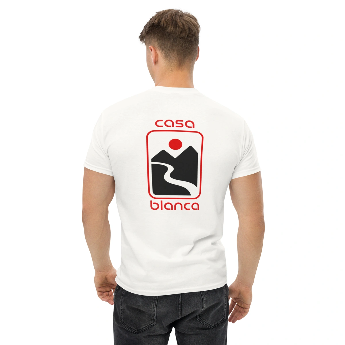 Camiseta Masculina Casa Blanca Horizonte - Imagem 5