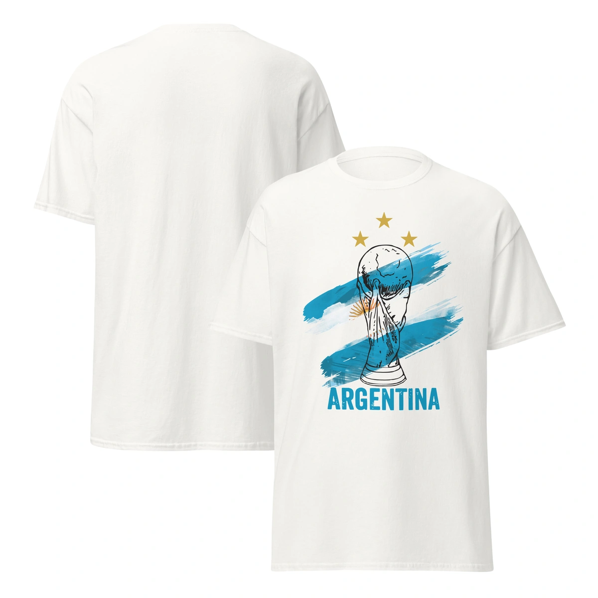 Camiseta Masculina Argentina Copa do Mundo - Imagem 5