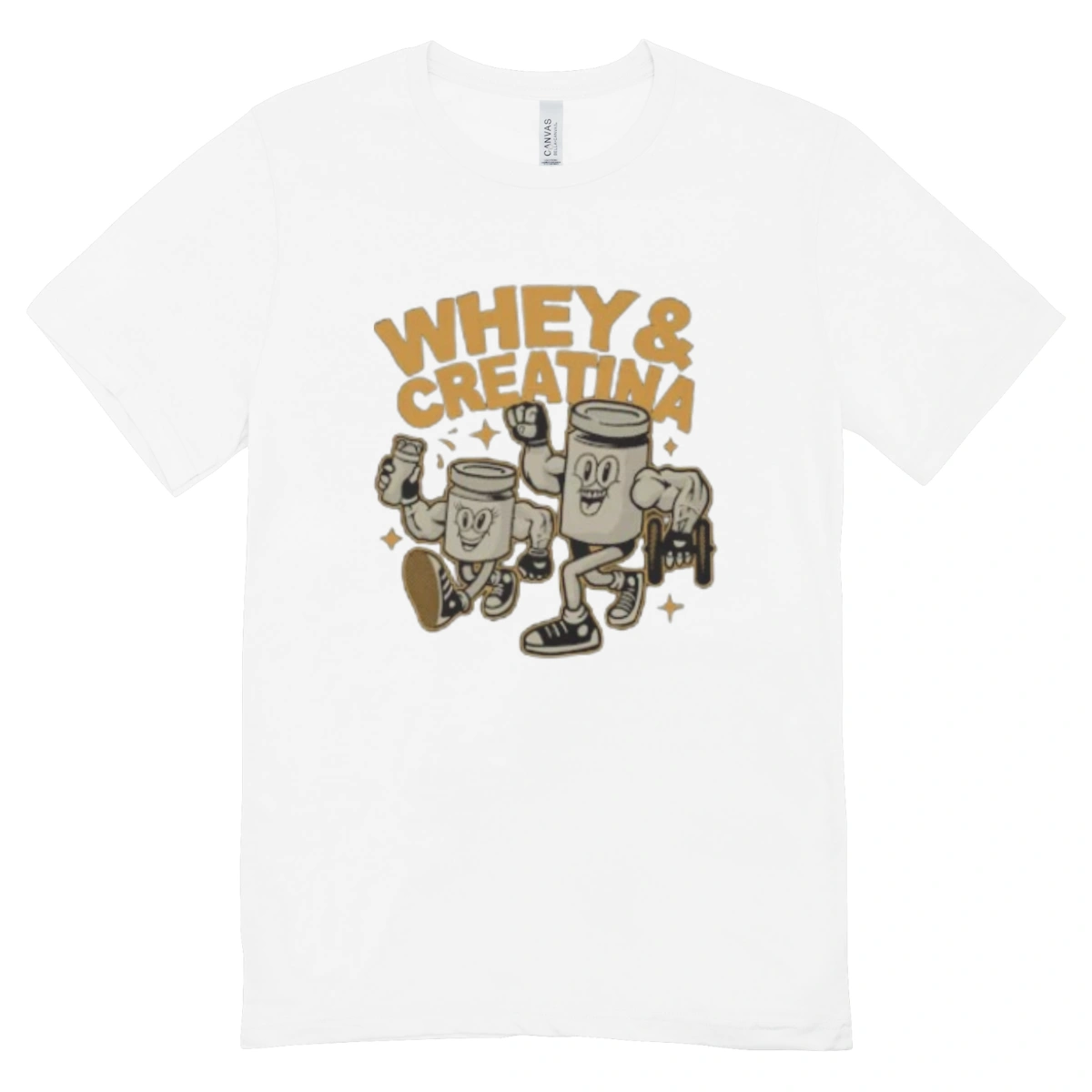 Camisa Feminina Baby Look Whey e Creatina