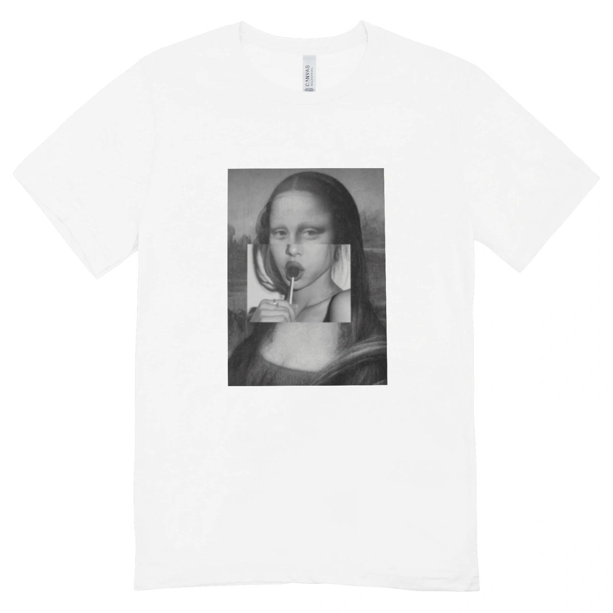 Camisa Feminina Baby Look Monalisa Moderna