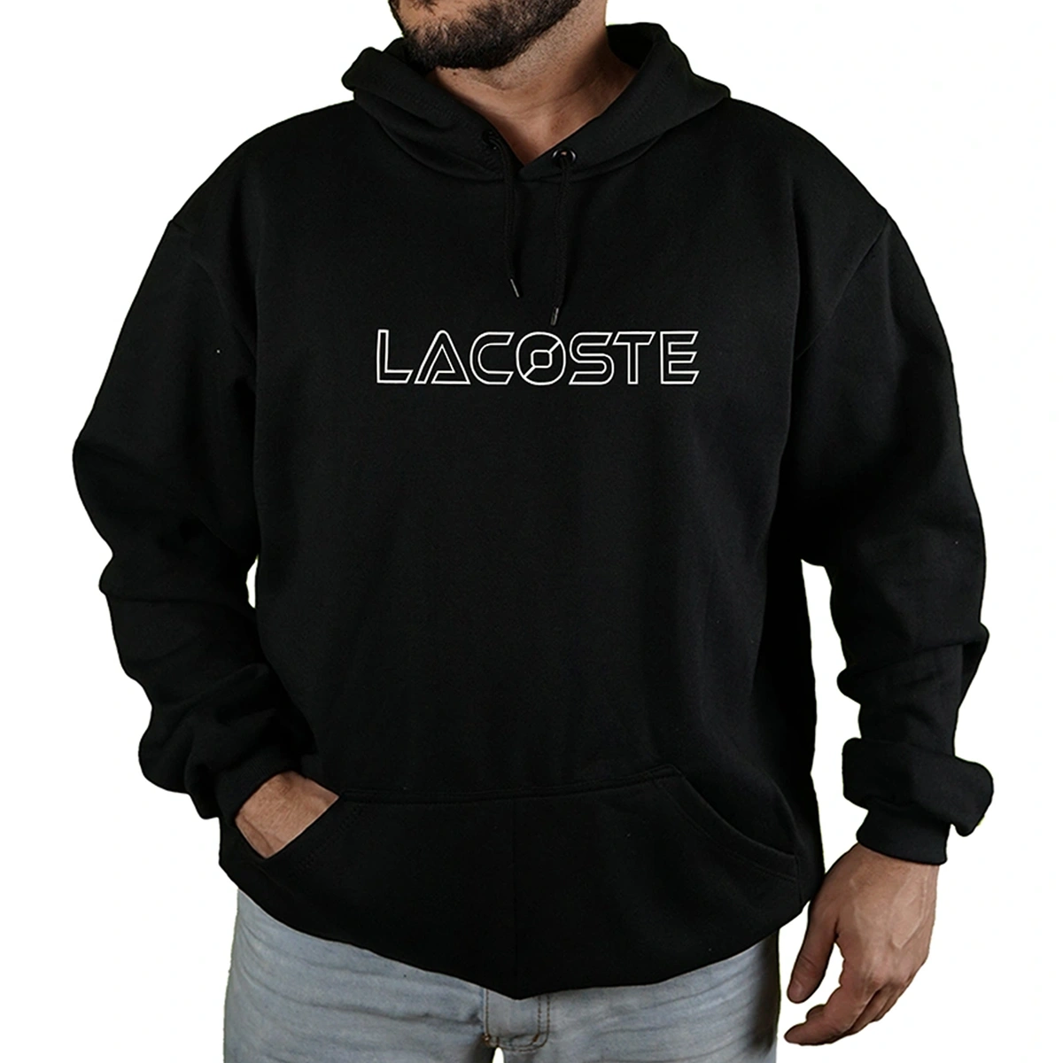 Blusa Moletom Lacoste Com Capuz Premium