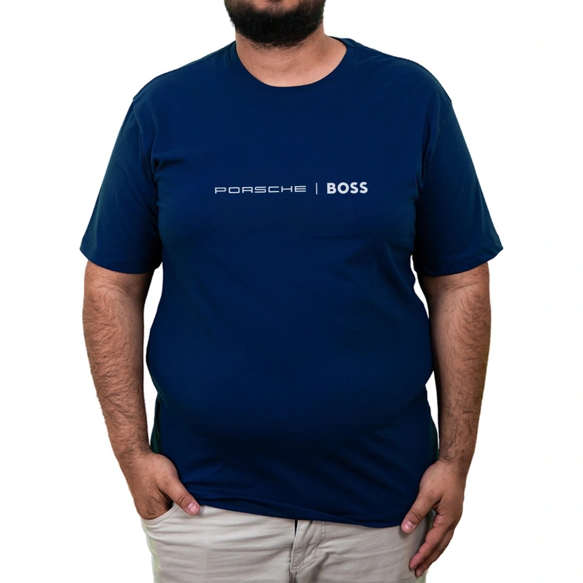 Camisa Masculina Plus Size Hugo Boss Porsche - Imagem 9