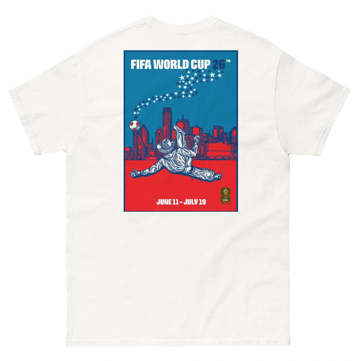 Camisa Masculina Plus Size Dallas Copa do Mundo - Imagem 3