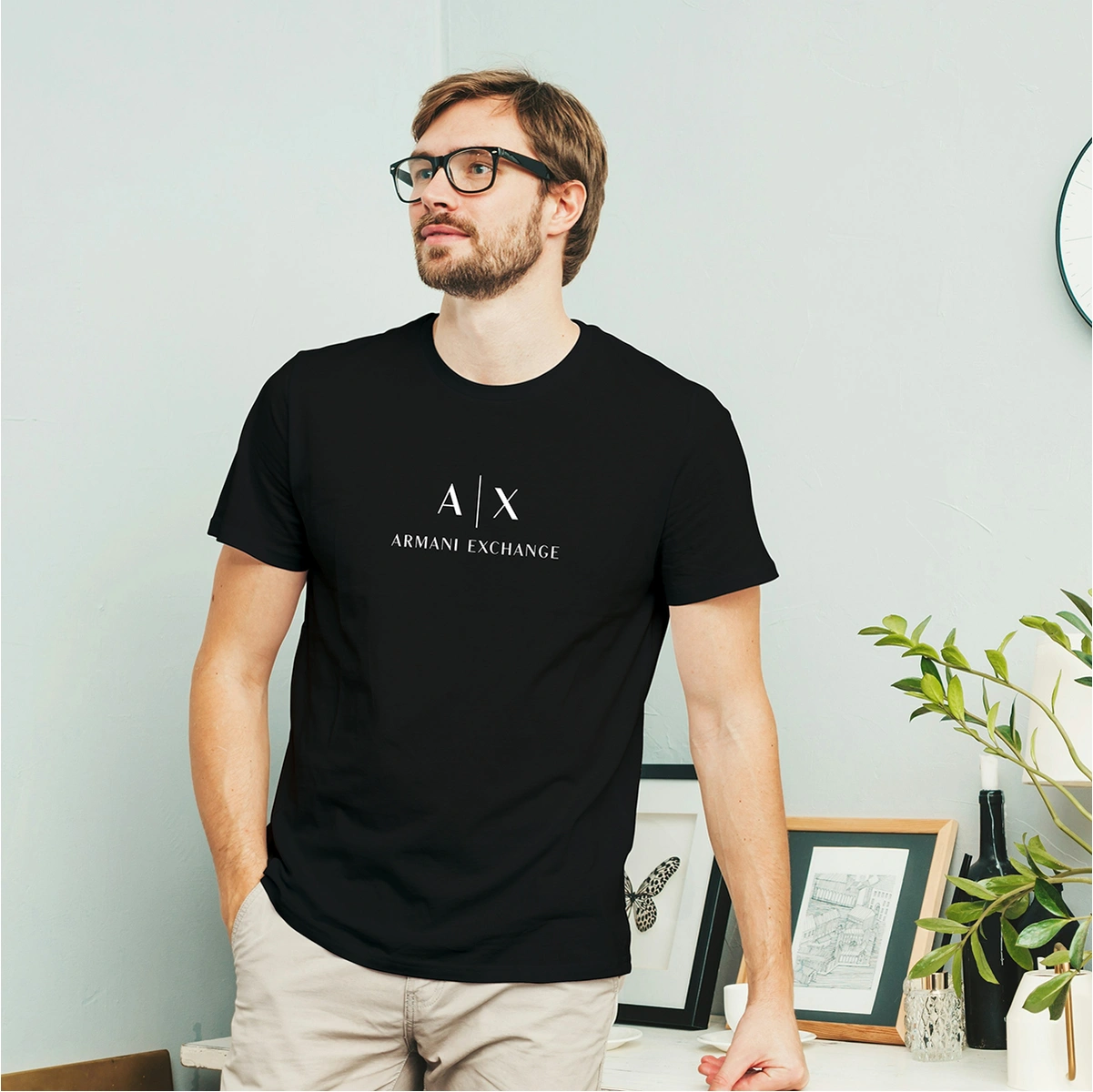 Camisa Armani Exchange Big Logo - Imagem 13