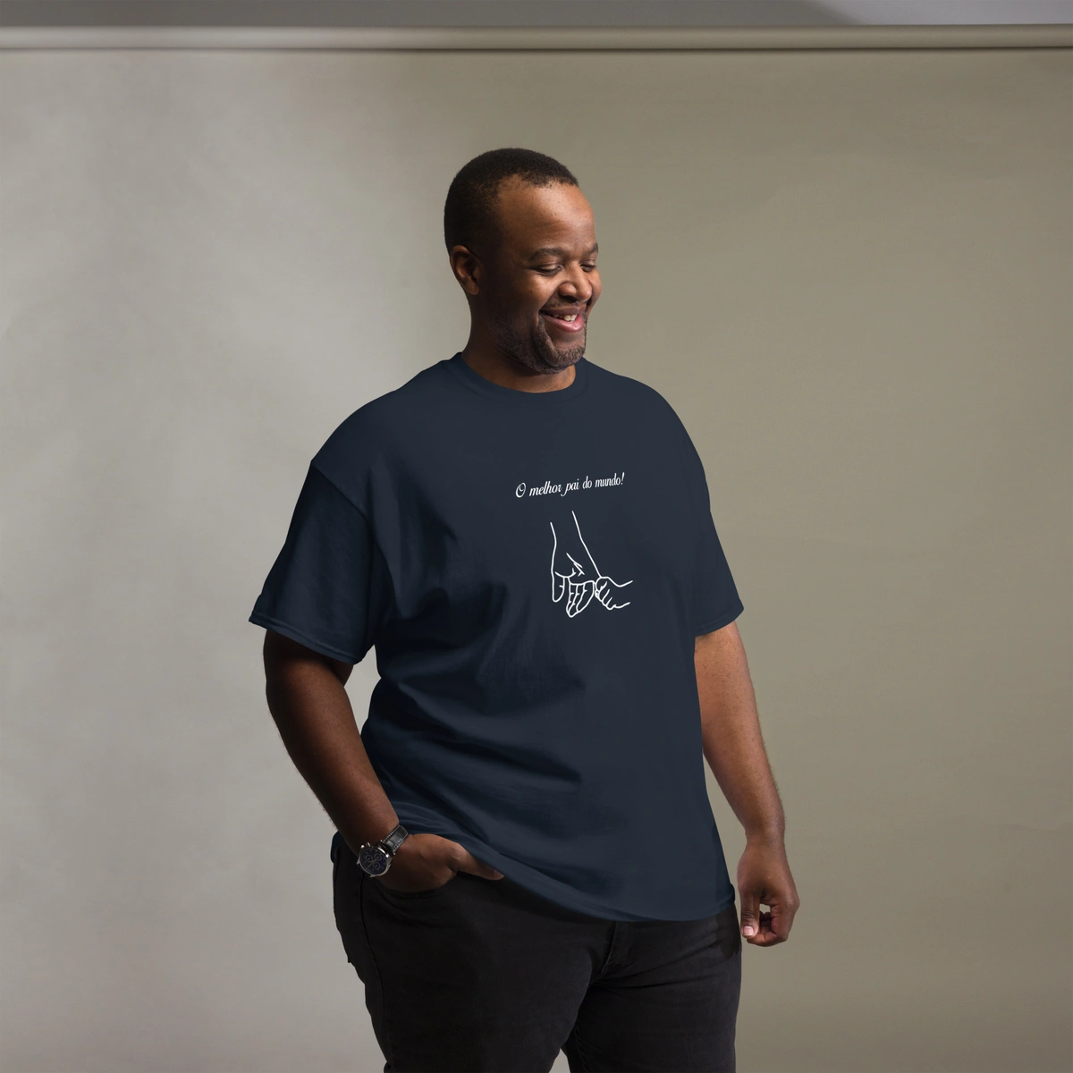 Camisa Masculina Plus Size O Melhor Pai Do Mundo