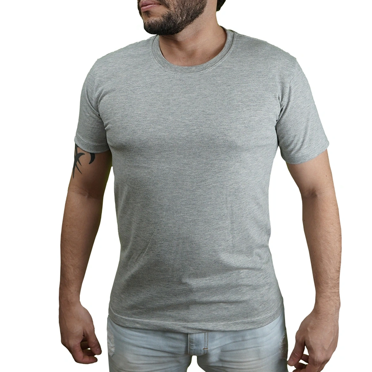 Kit 10 Camisas Masculina Lisa Algodão Premium Abuzze - Imagem 19