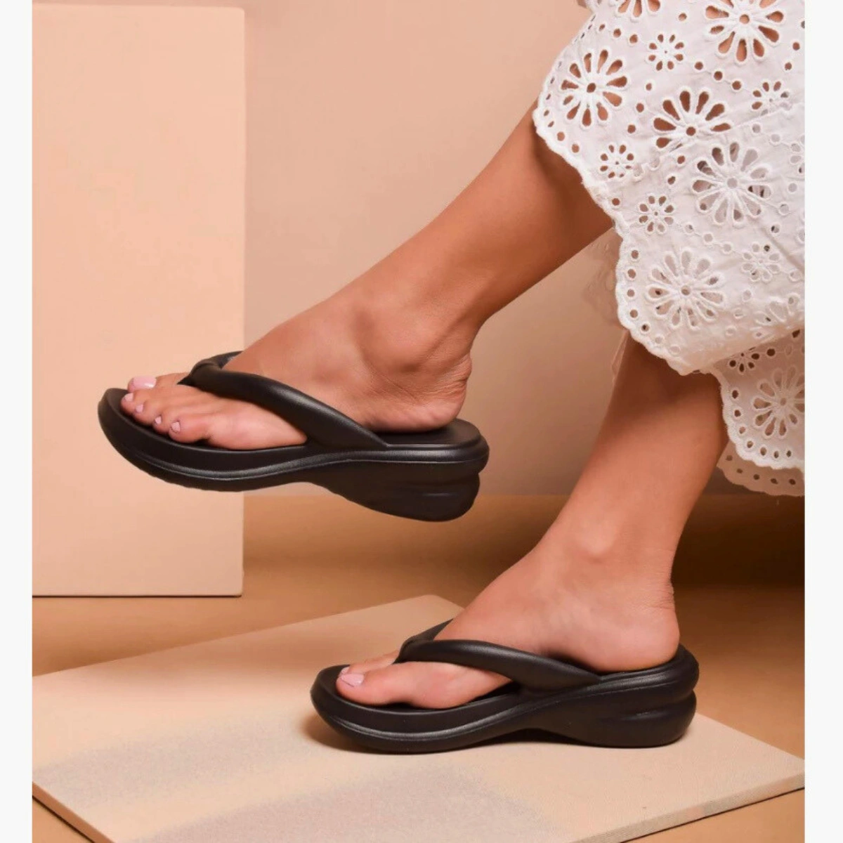 Sandália Feminina Plataforma Nuvem Ortopédica - Imagem 40