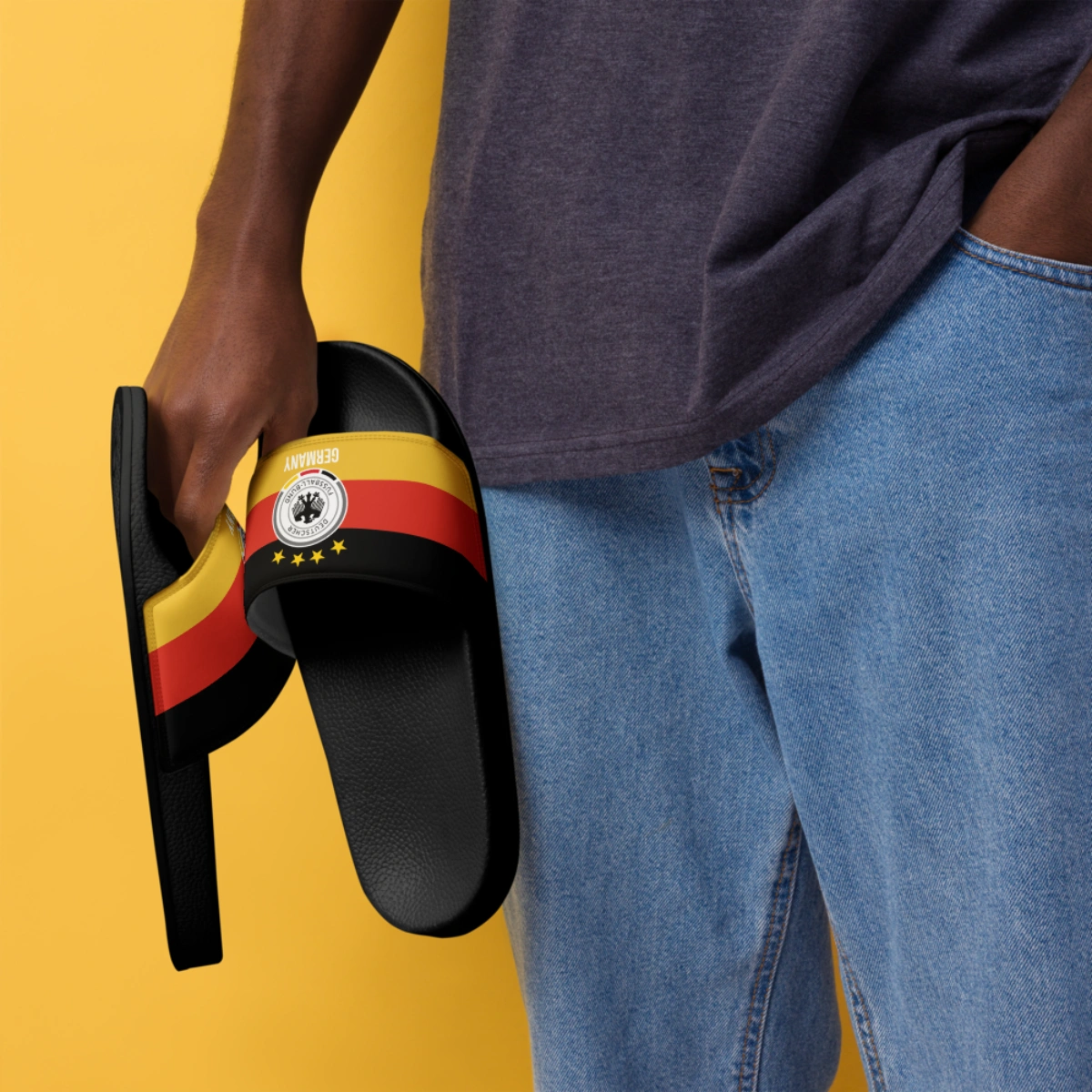 Chinelo Slide Alemanha Bandeira - Imagem 8