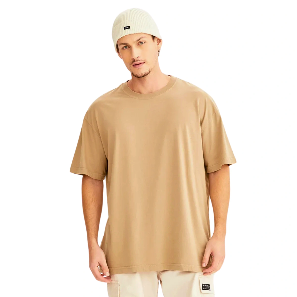 Camiseta Masculina Oversized Básica 100% Algodão Premium Alta Qualidade - Imagem 22