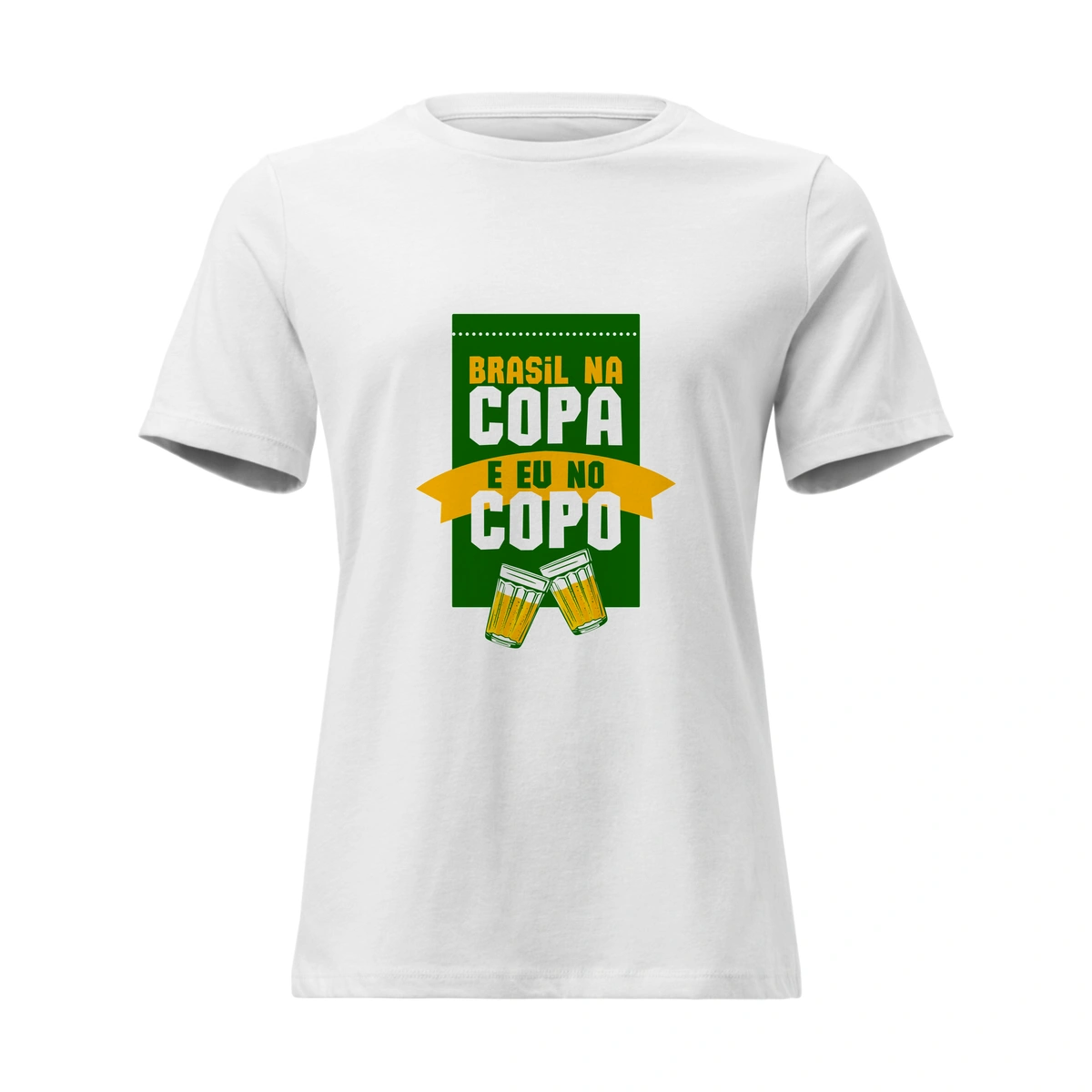 Camisa Feminina Baby Look Brasil Varias Estampas IV