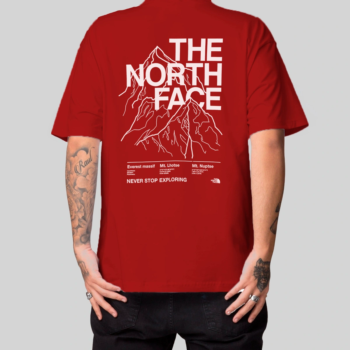 Camiseta Masculina Oversized The North Face Exploring - Imagem 14