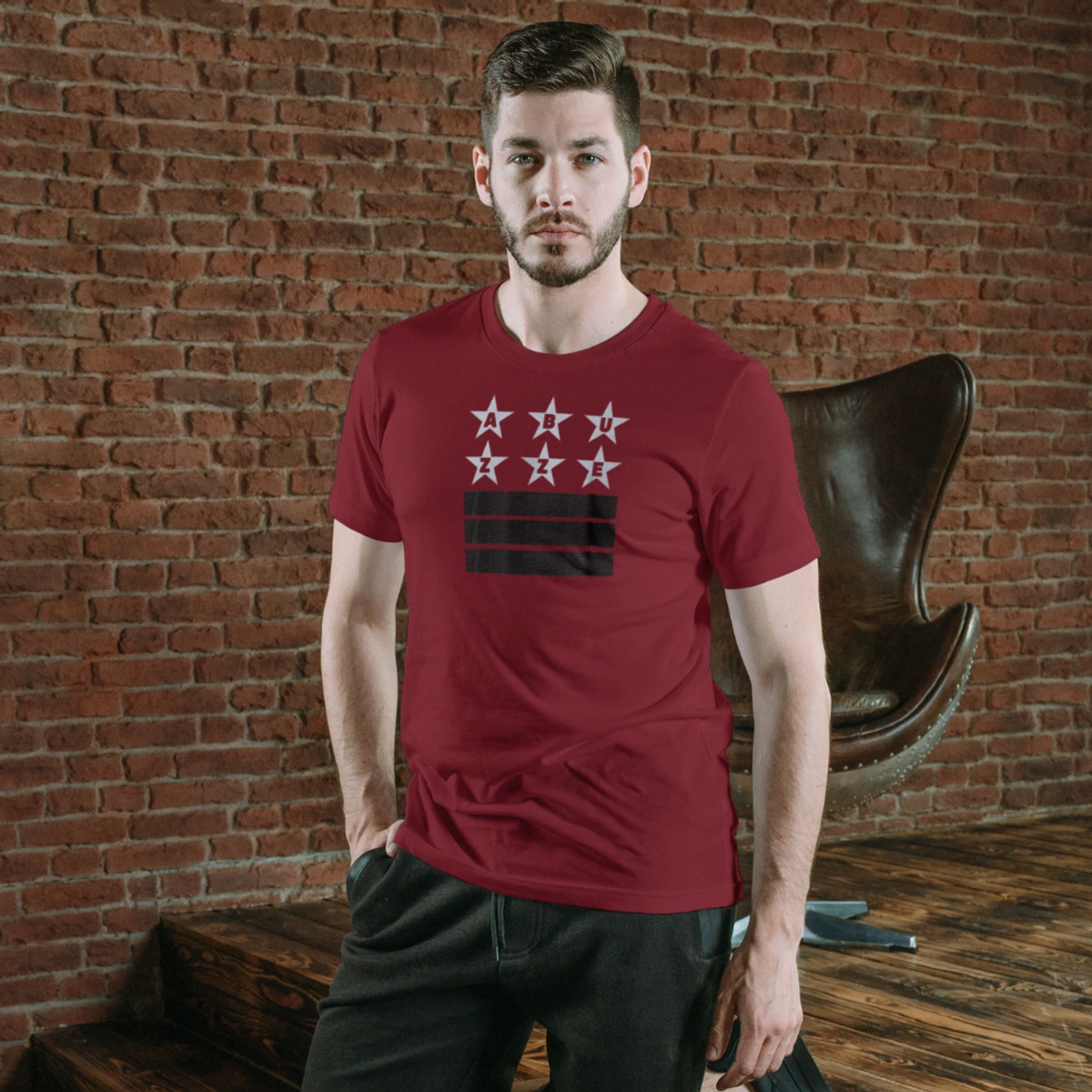 Camiseta Masculina Abuzze Stars Original - Imagem 7
