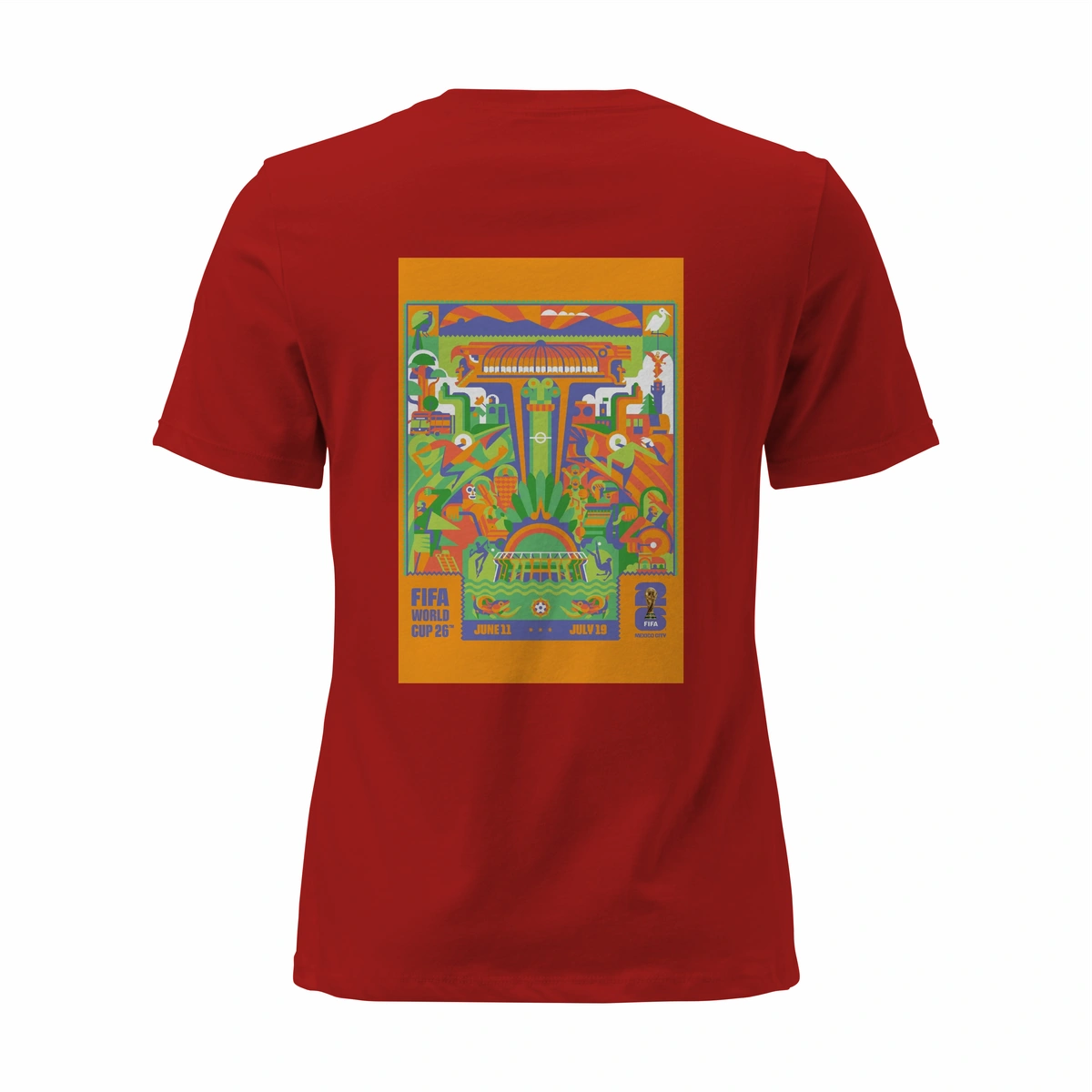 Camisa Feminina Baby Look Cidade do México Copa do Mundo 2026 - Imagem 6