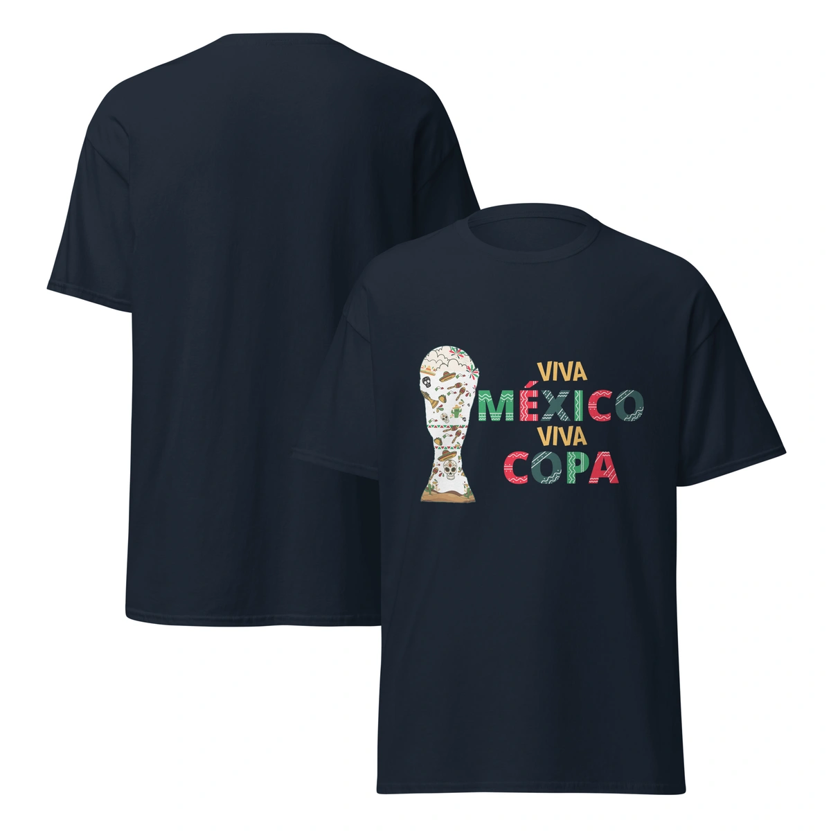 Camiseta Masculina Viva México Viva Copa - Imagem 5