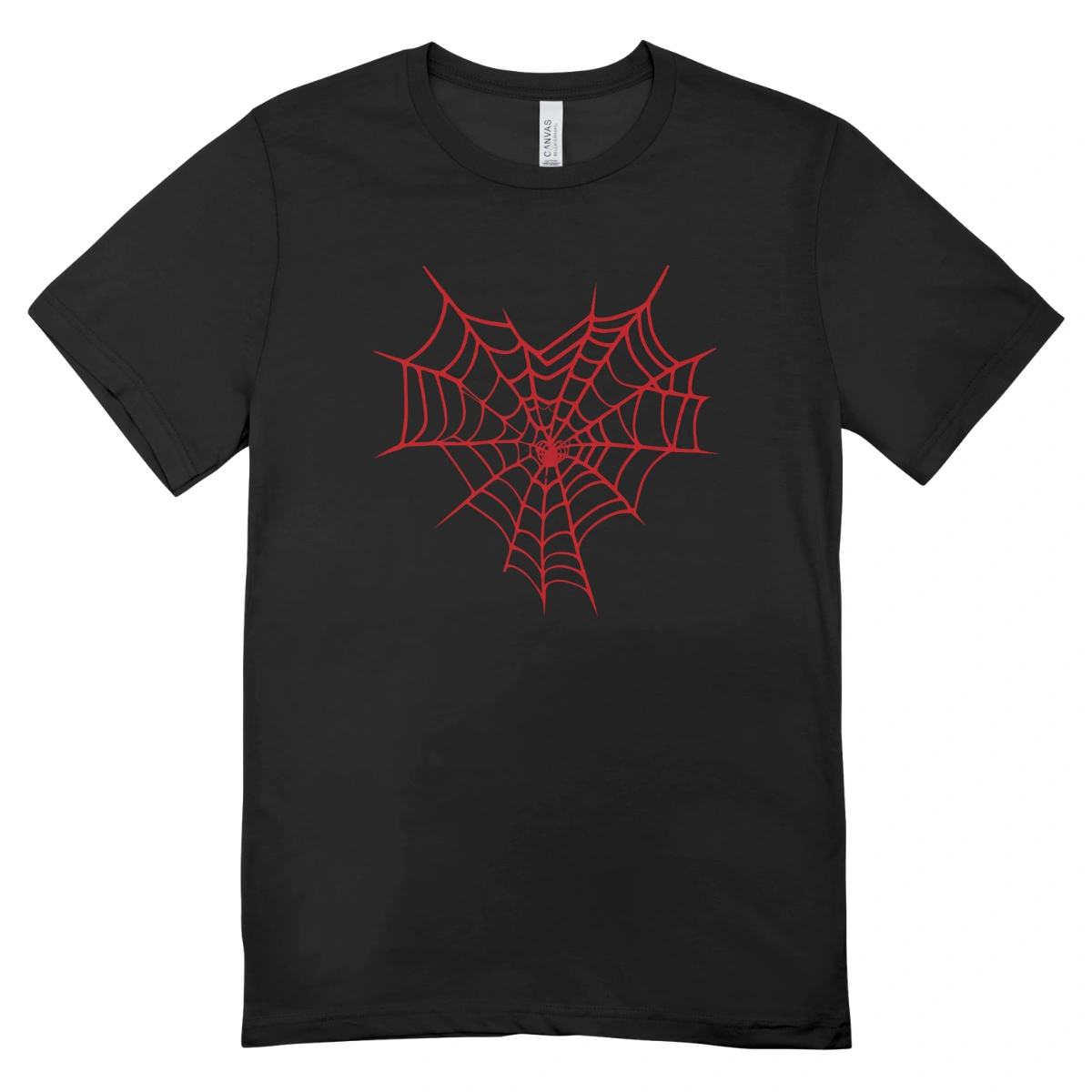 Camisa Feminina Baby Look Teia De Aranha - Imagem 3