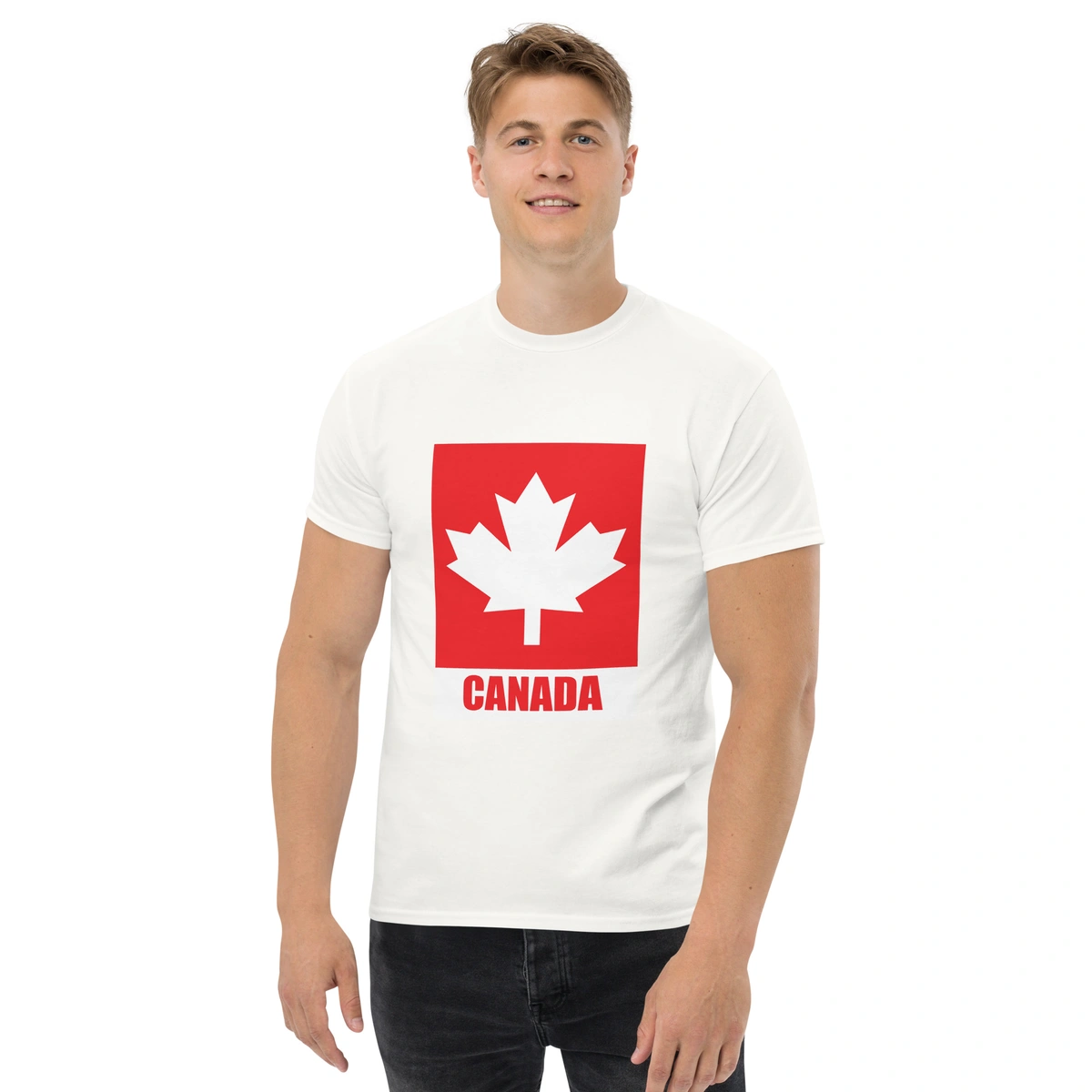 Camiseta Masculina Canadá Folha Maple - Imagem 4