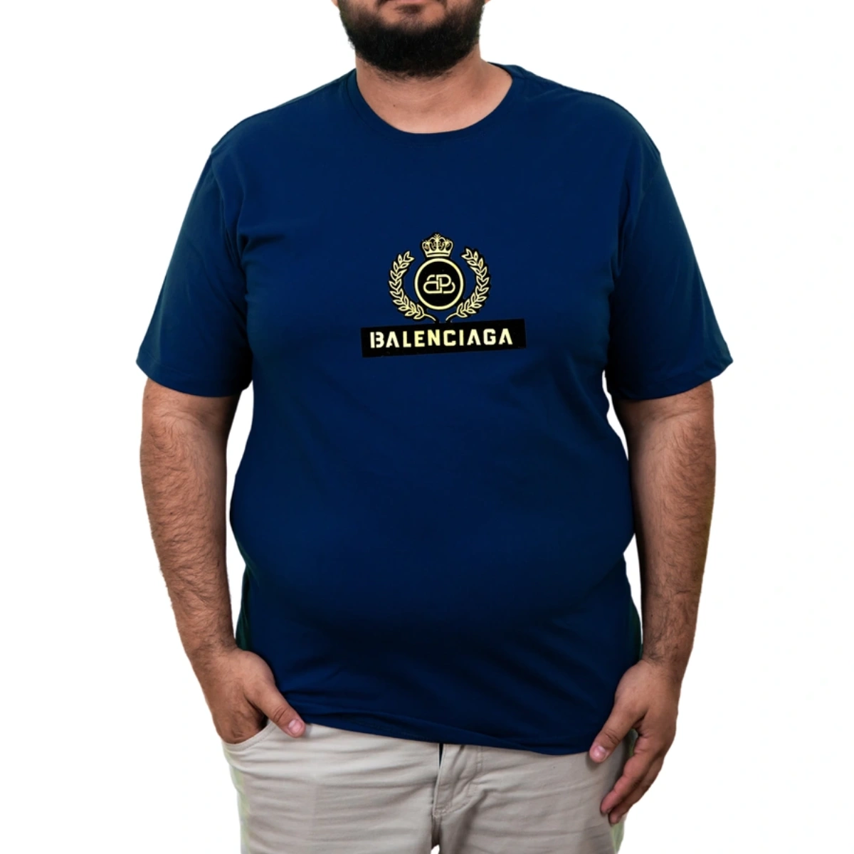Camiseta Plus Size Balenciaga Premium - Imagem 5