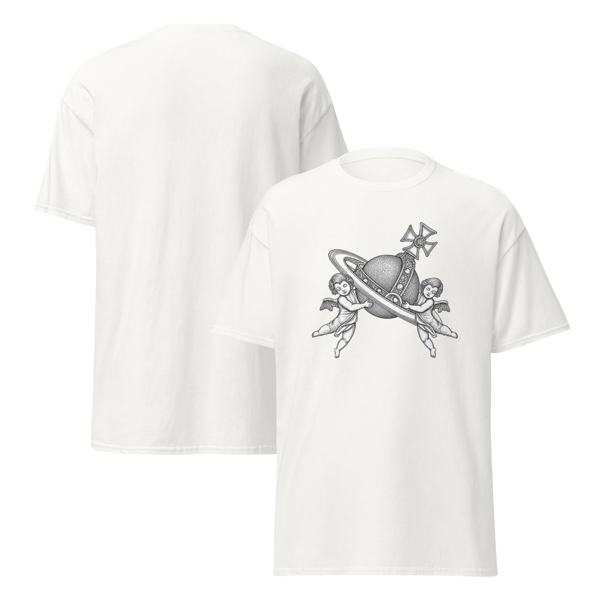Camisa Feminina Baby Look VW Querubim - Imagem 5
