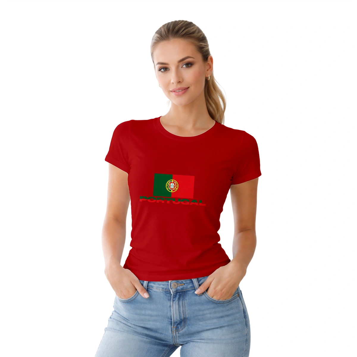 Camisa Feminina Baby Look Portugal Varias Estampas - Imagem 12