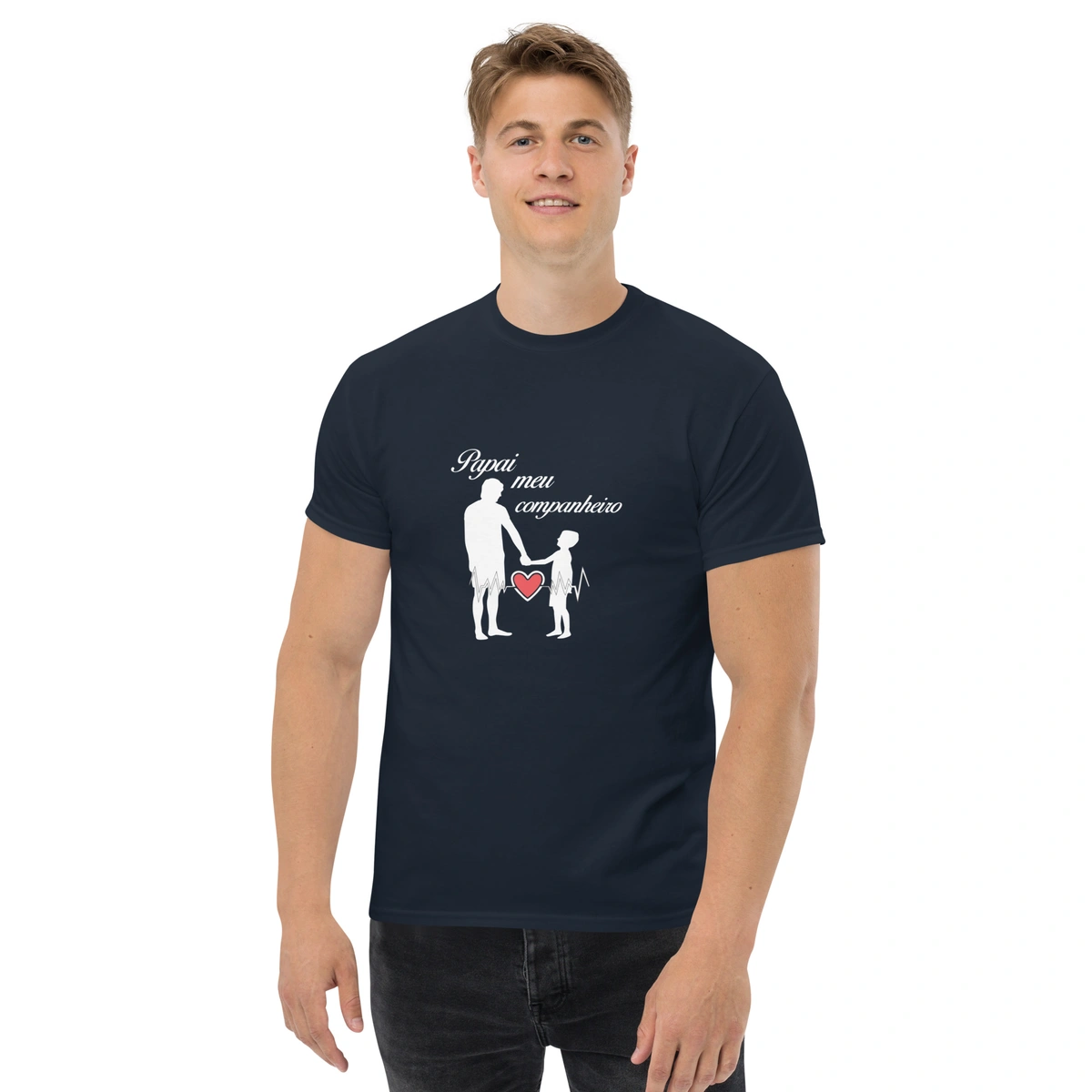 Camiseta Masculina Dia dos Pais Papai Meu Companheiro - Imagem 23