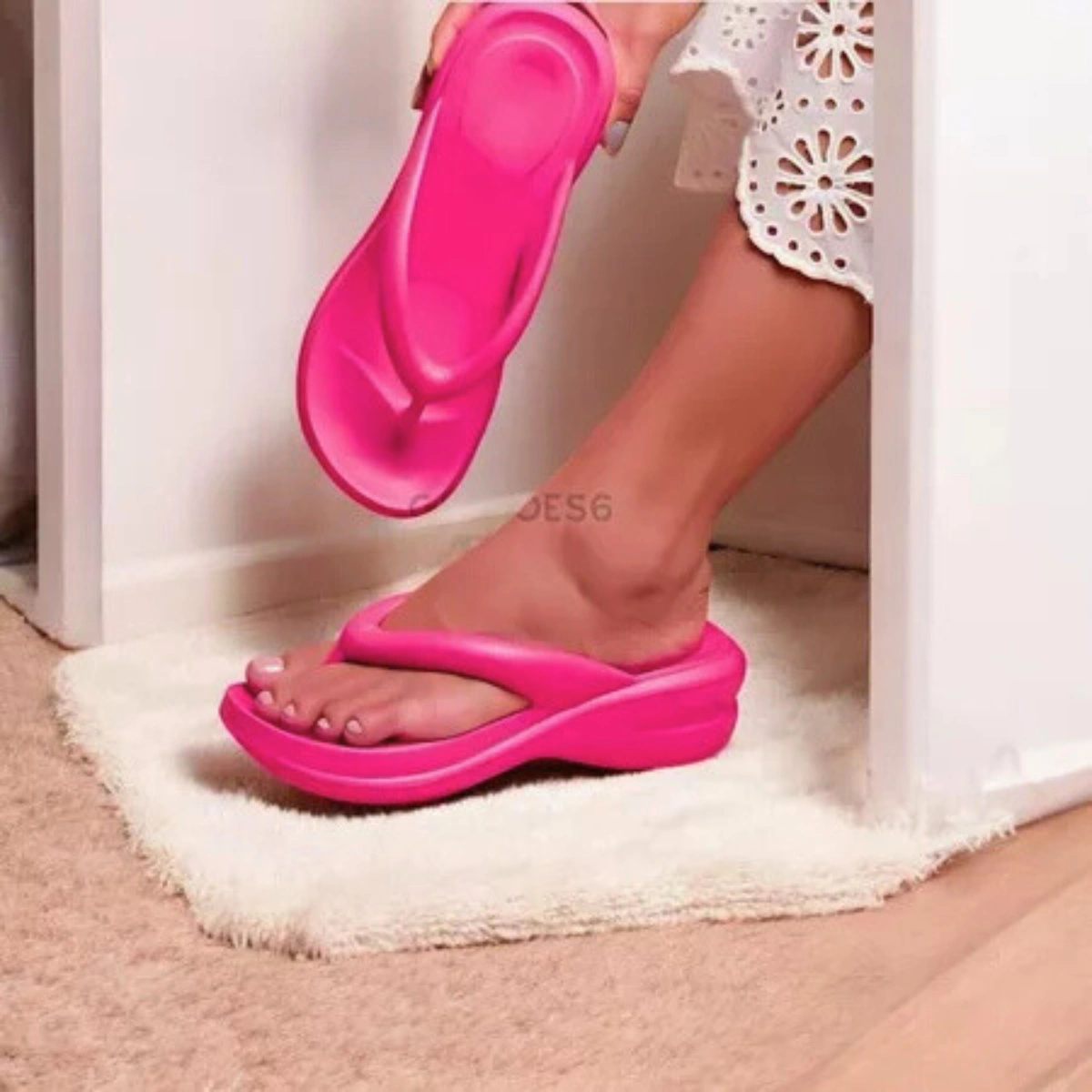 Sandália Feminina Plataforma Nuvem Ortopédica - Imagem 22