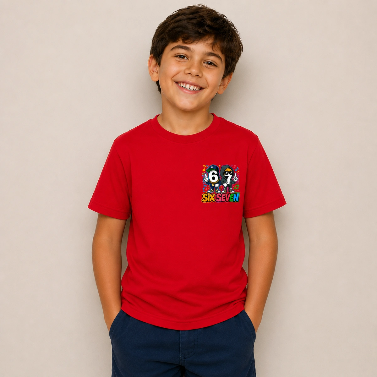 Camiseta Infantil Menino 67 Six Seven - Imagem 15