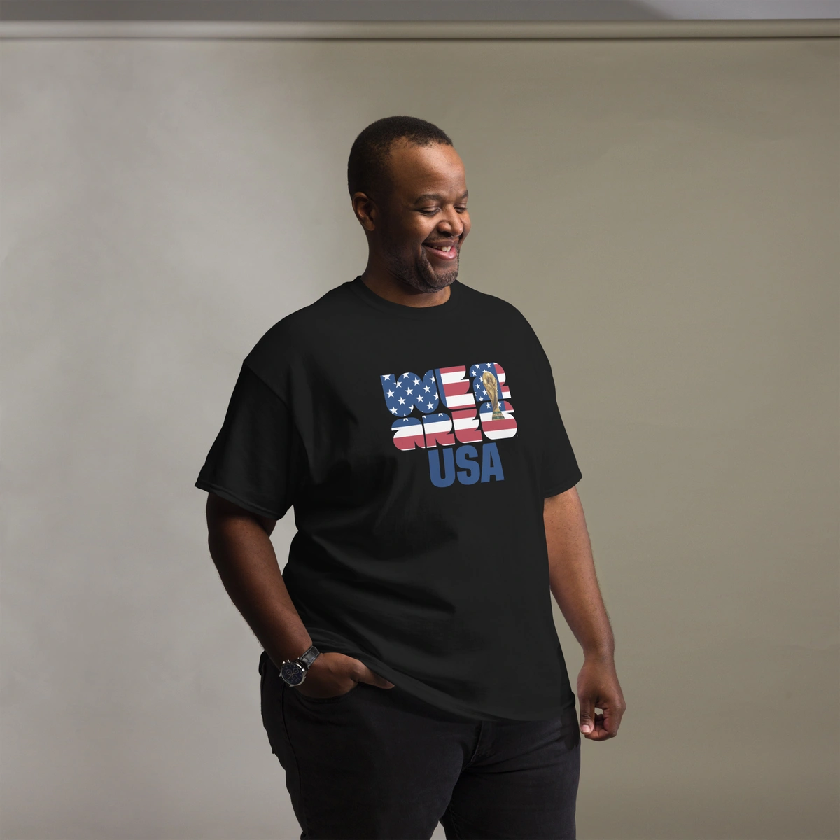 Camiseta Plus Size Estados Unidos We Are Copa do Mundo 2026 - Imagem 6