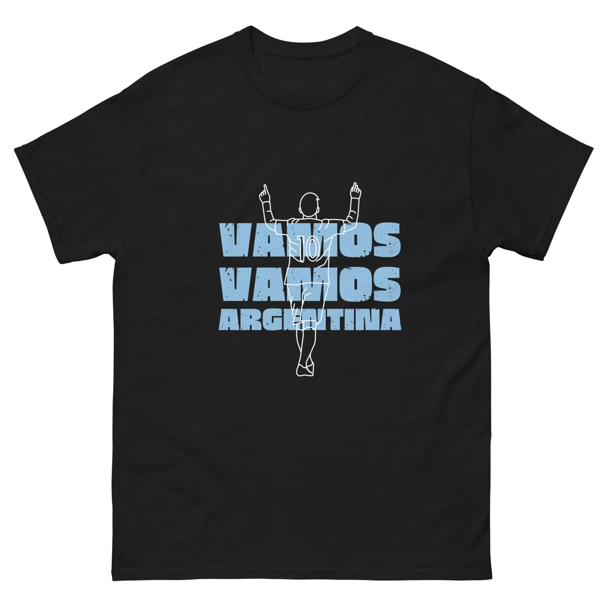 Camisa Masculina Plus Size Vamos Argentina - Imagem 3