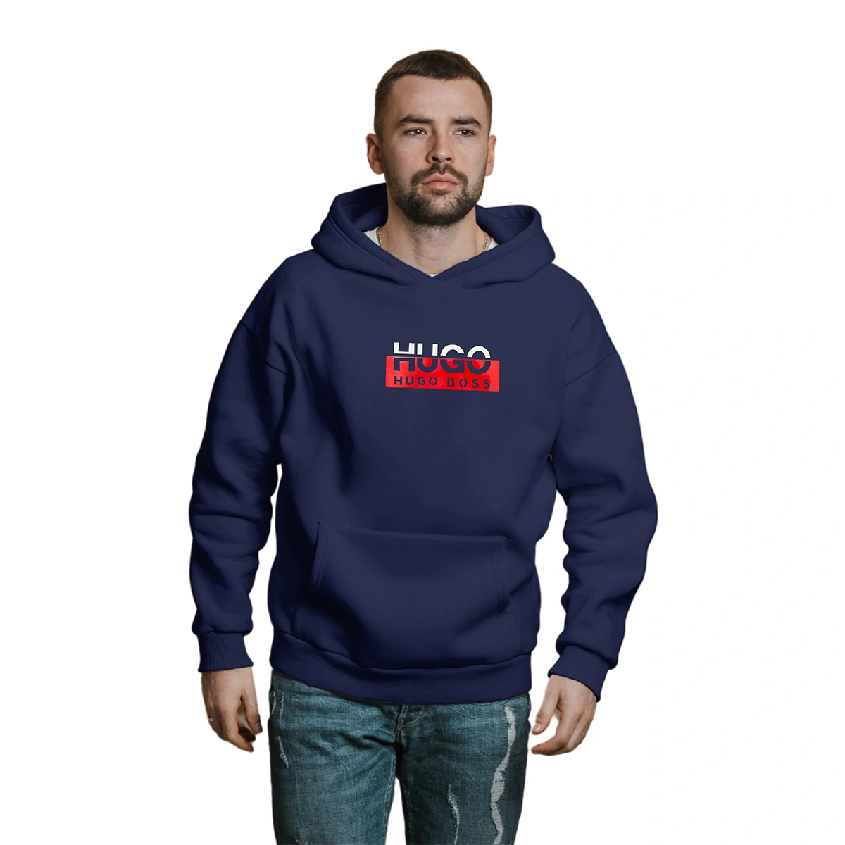 Blusa Moletom Hugo Boss Com Capuz Premium - Imagem 10