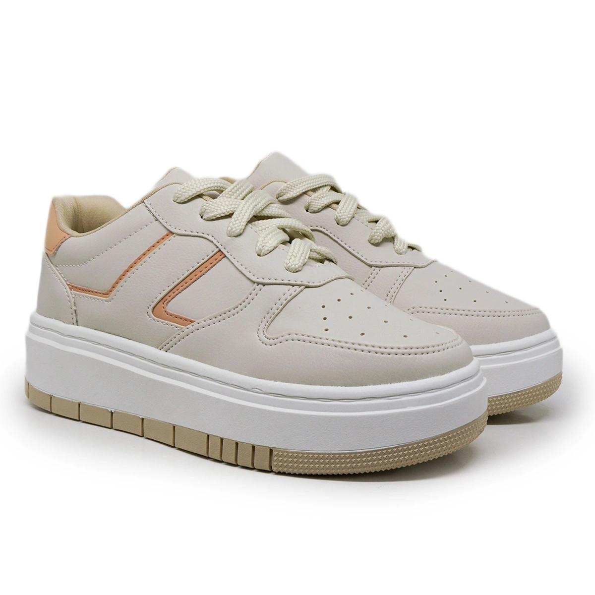 Tênis Feminino Plataforma Luxe Casual Podlinda - Imagem 17
