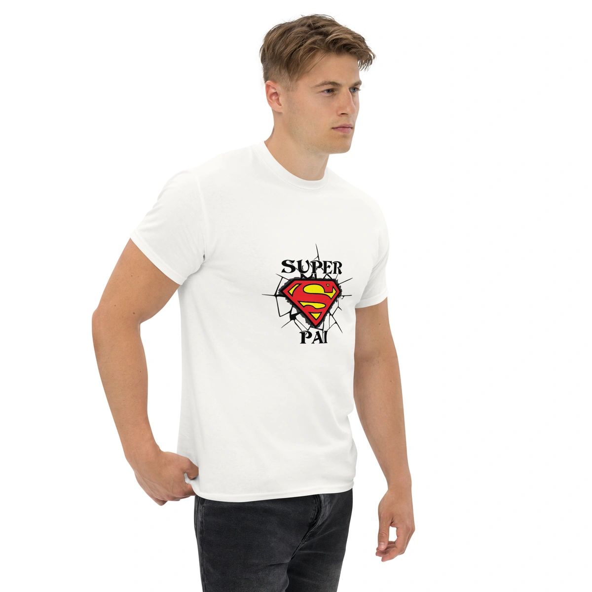 Camiseta Masculina Dia dos Pais Super Pai - Imagem 5