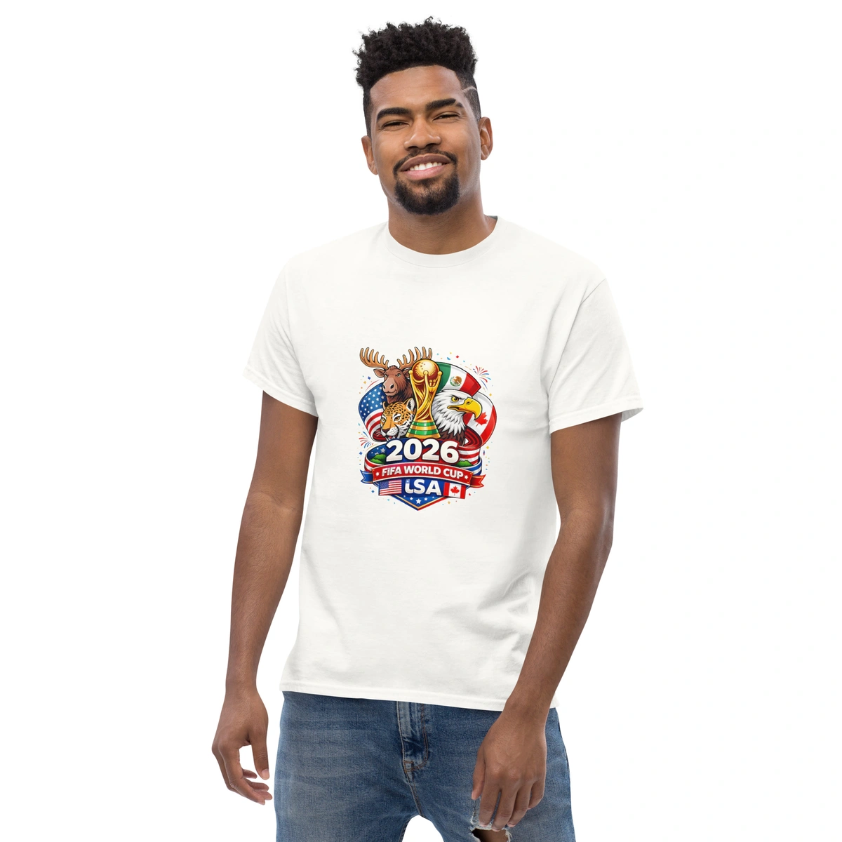 camiseta Copa do Mundo 2026 Estados Unidos México e Canadá - Imagem 3