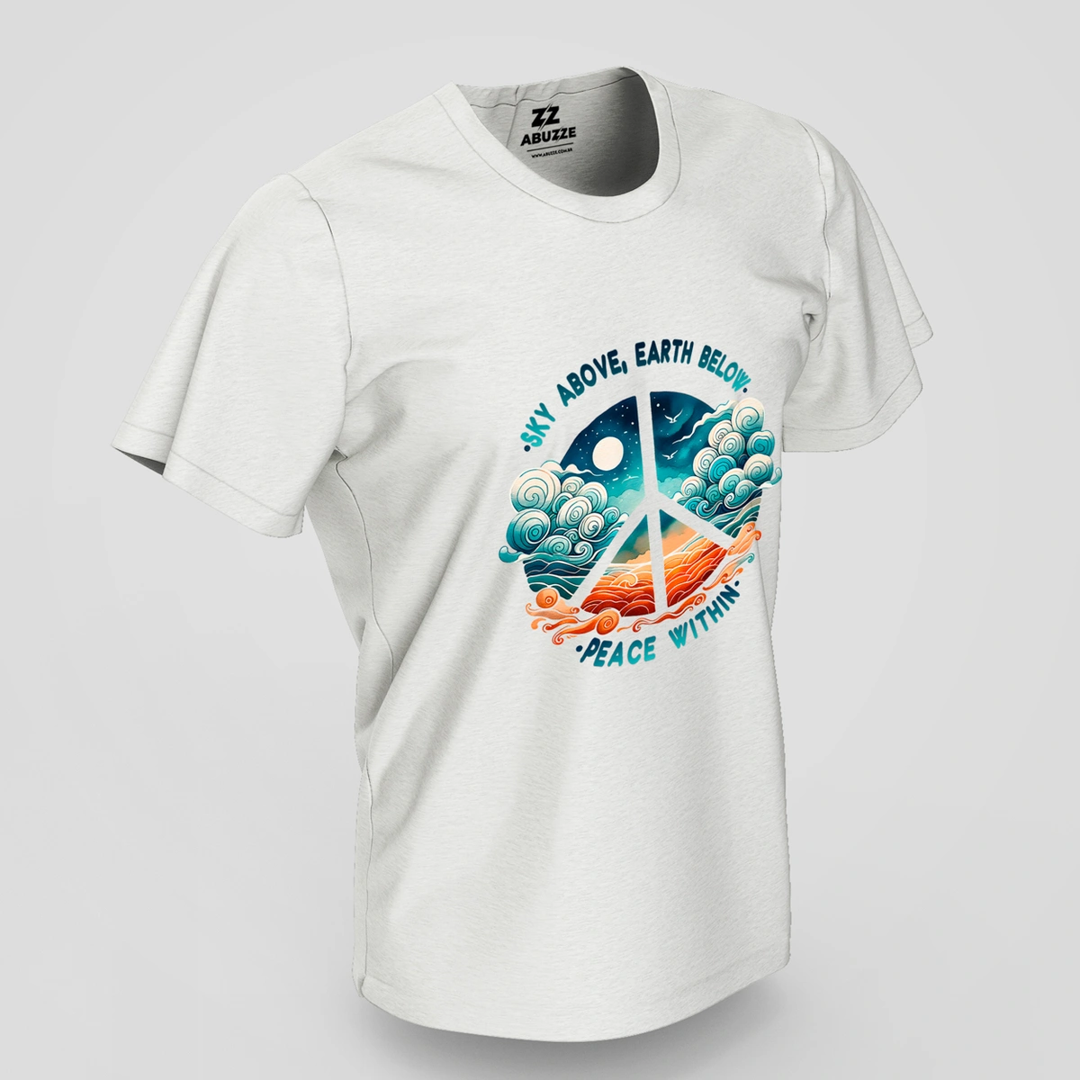 Camisa Masculina Paz e Amor - Imagem 7