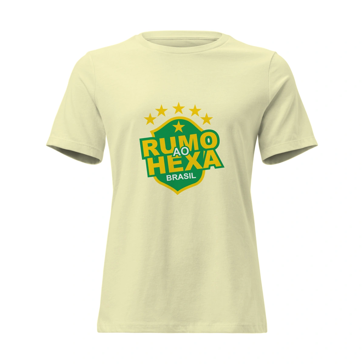 Camisa Feminina Baby Look Rumo ao Hexa Brasil - Imagem 21