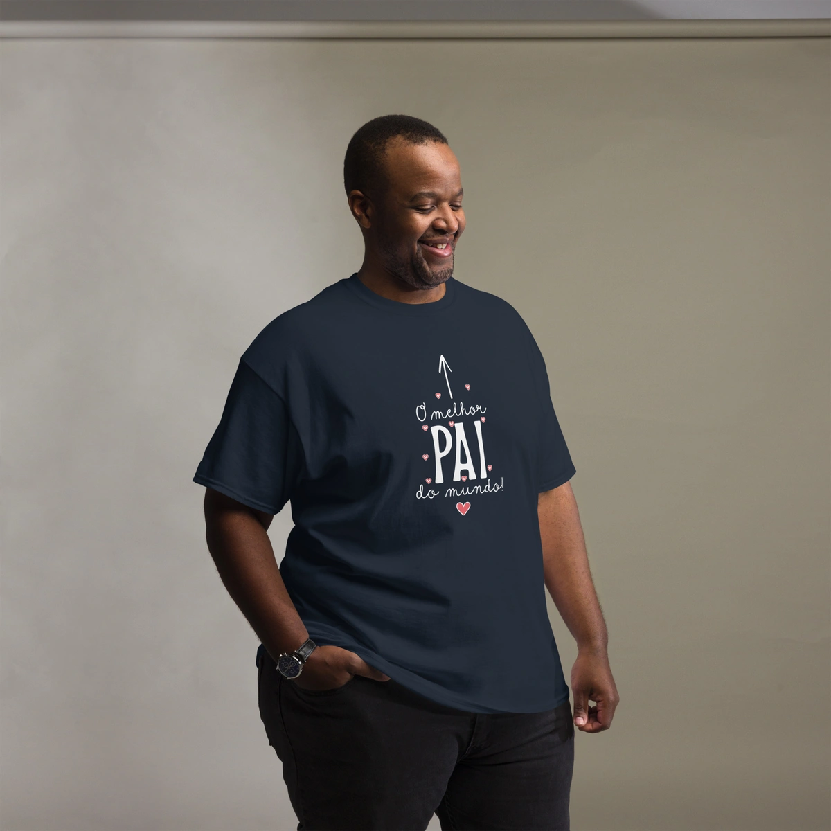 Camisa Masculina Plus Size O Melhor Pai Do Mundo