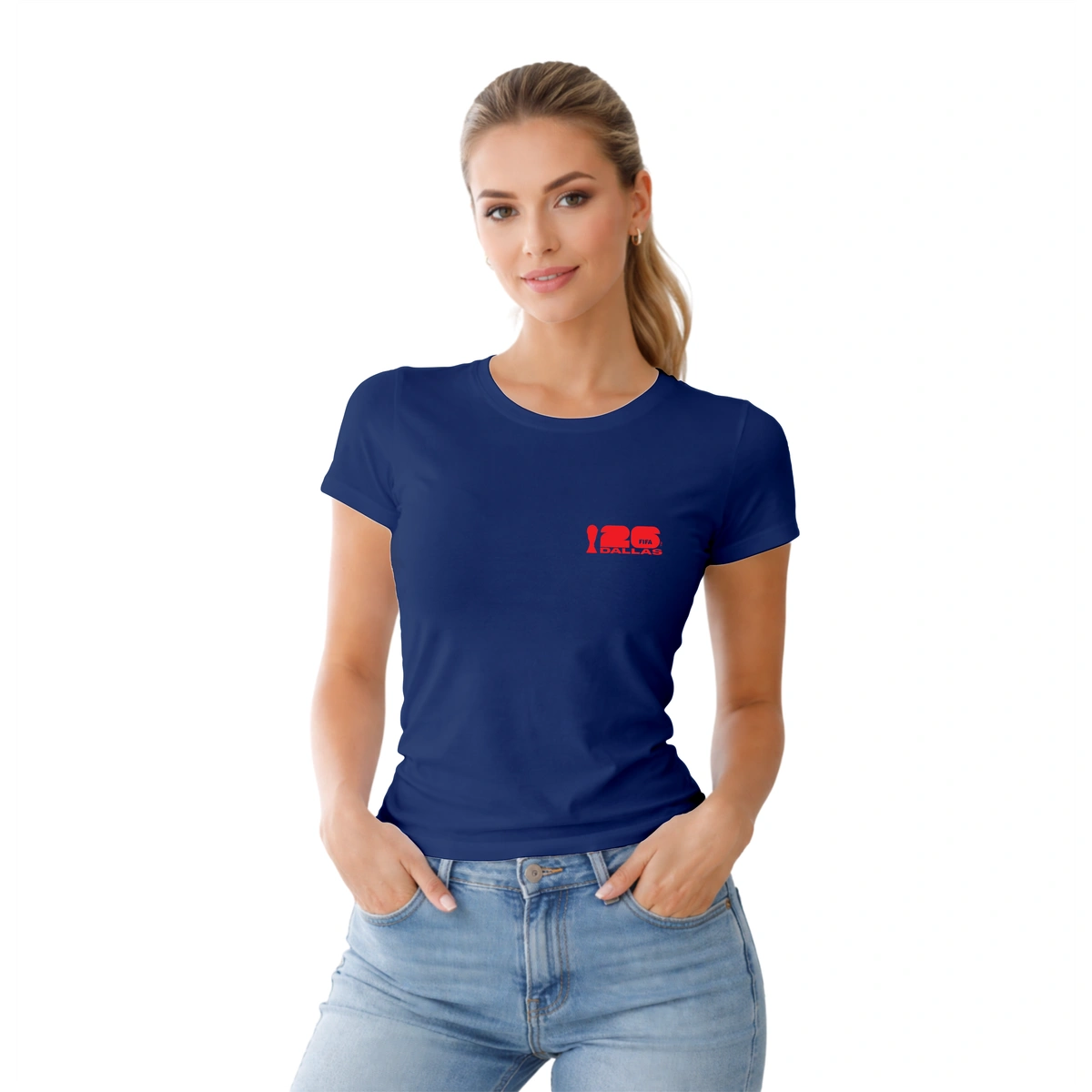 Camisa Feminina Baby Look Dallas Copa do Mundo - Imagem 19