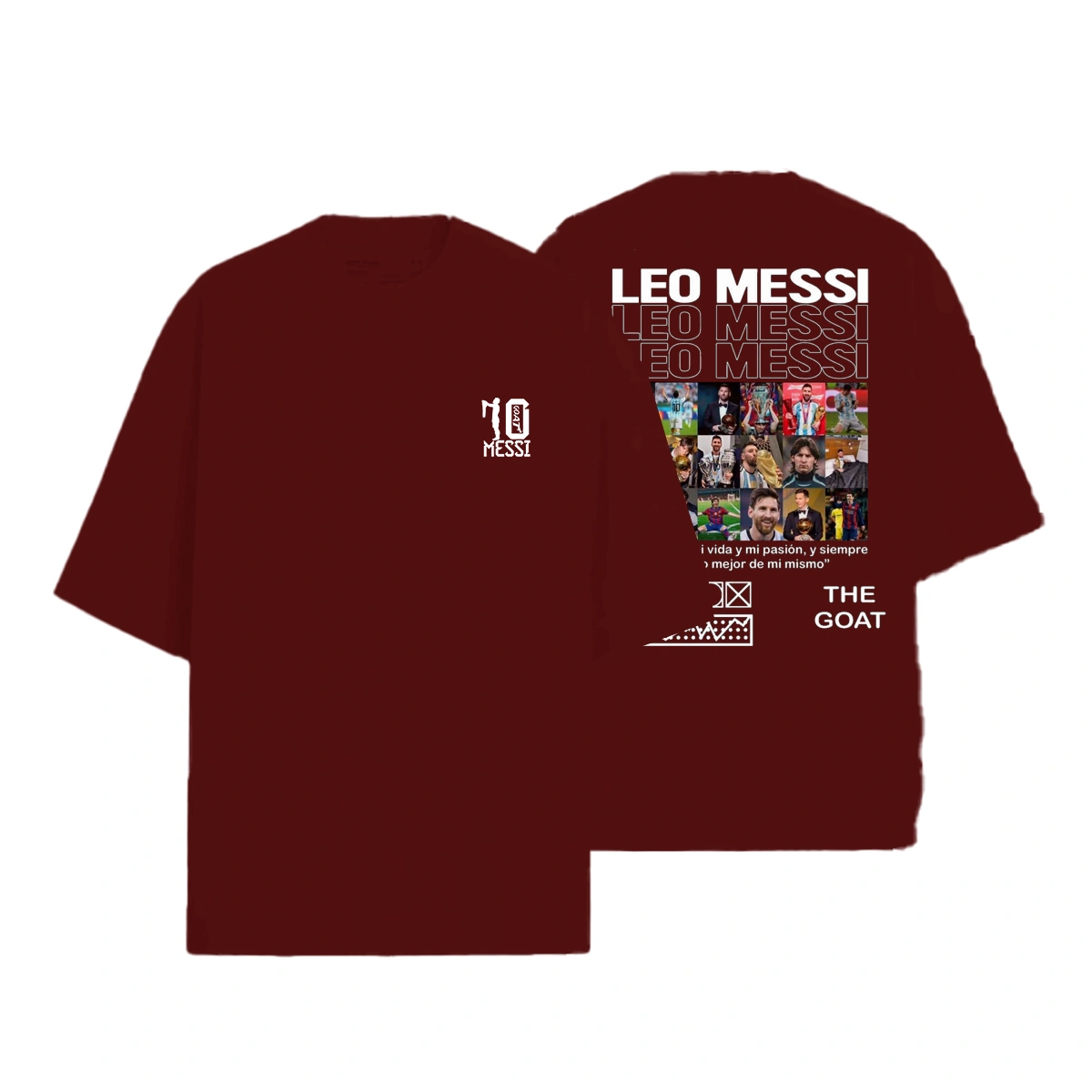 Camiseta Masculina Oversized Messi - Imagem 12