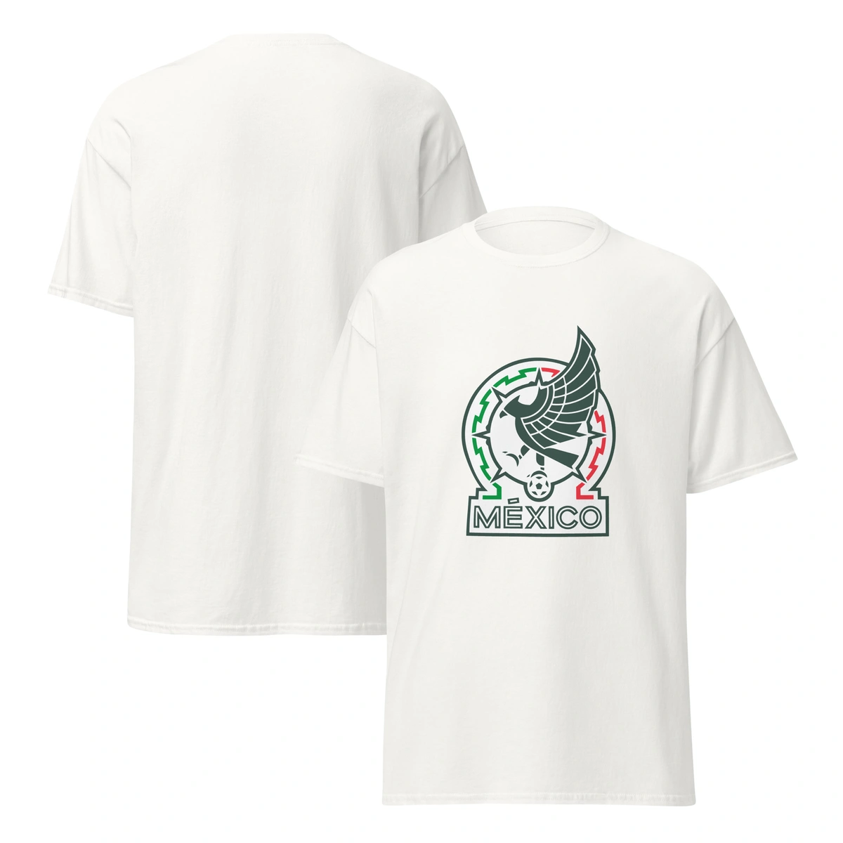 Camiseta Masculina México Escudo