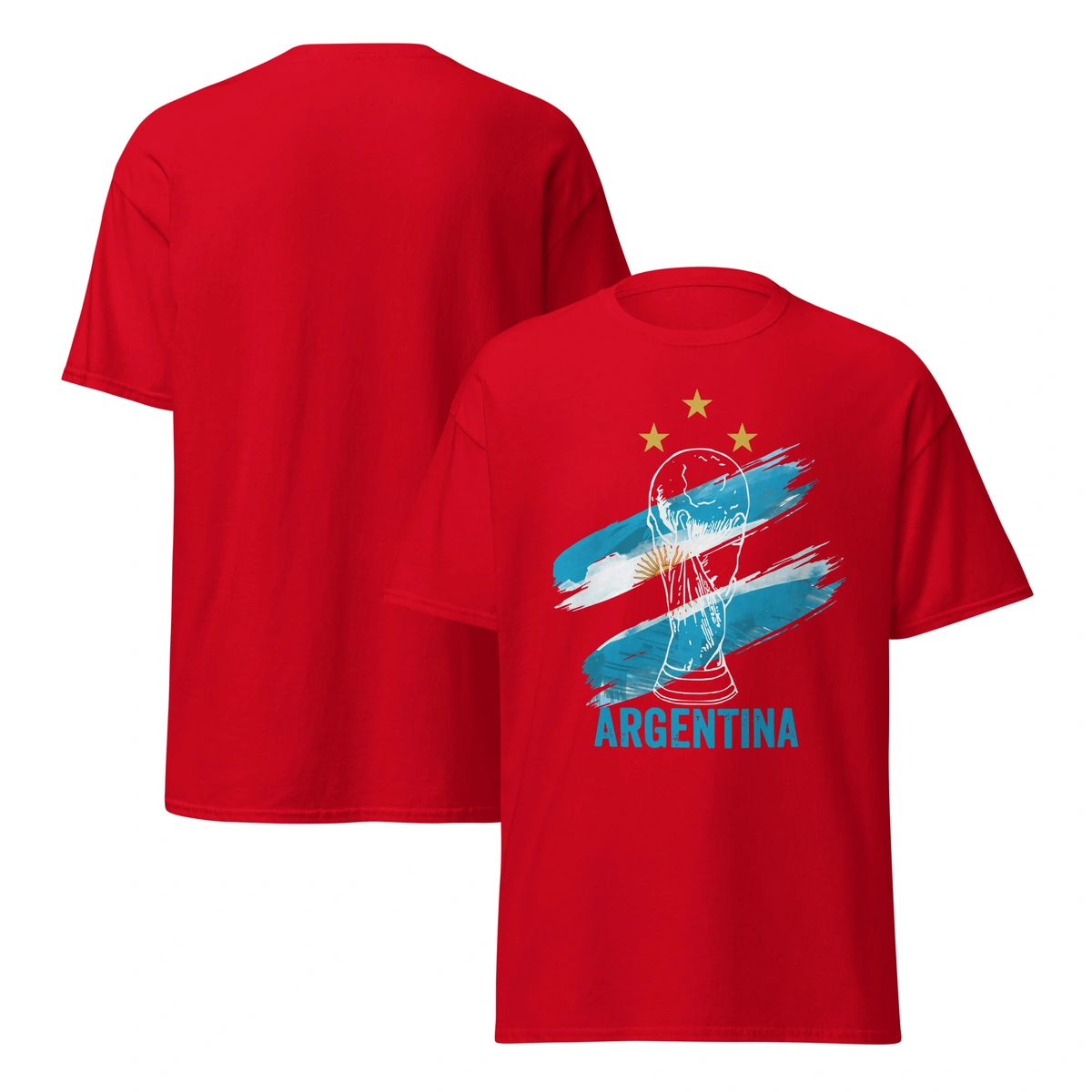 Camiseta Masculina Argentina Copa do Mundo - Imagem 17