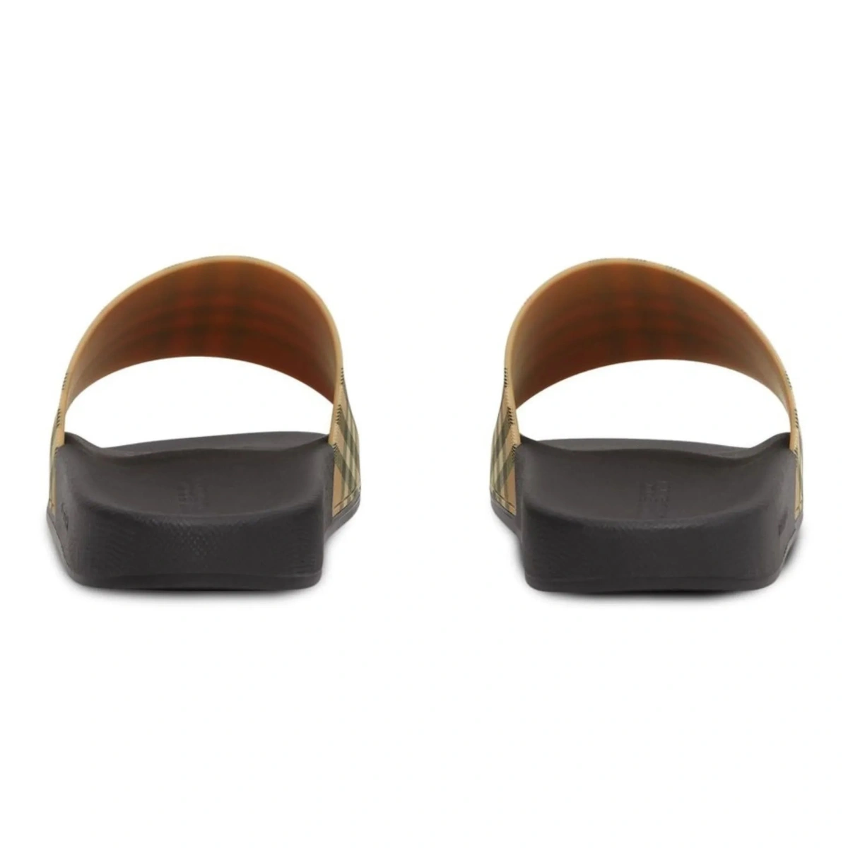 Chinelo Masculino Slide Burberry Xadrez Vintage - Imagem 4