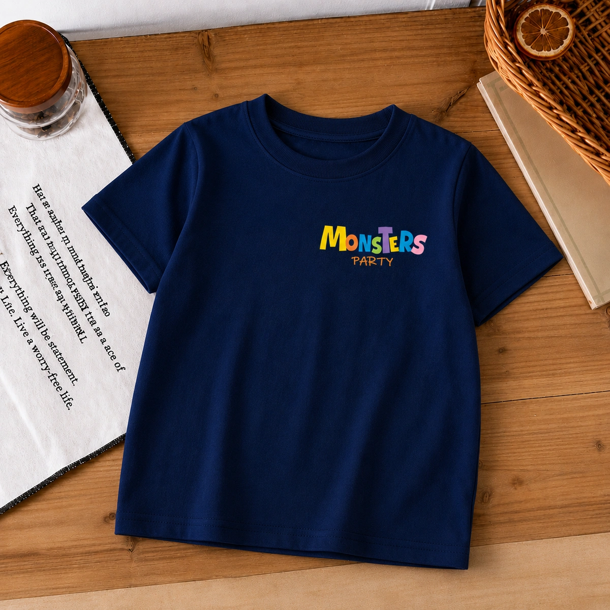 Camiseta Infantil Menino Monsters Party - Imagem 10
