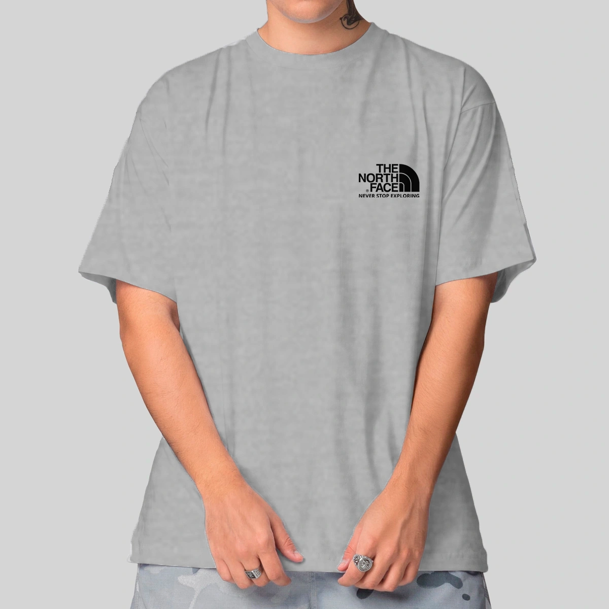 Camiseta Masculina Oversized The North Face Exploring - Imagem 10