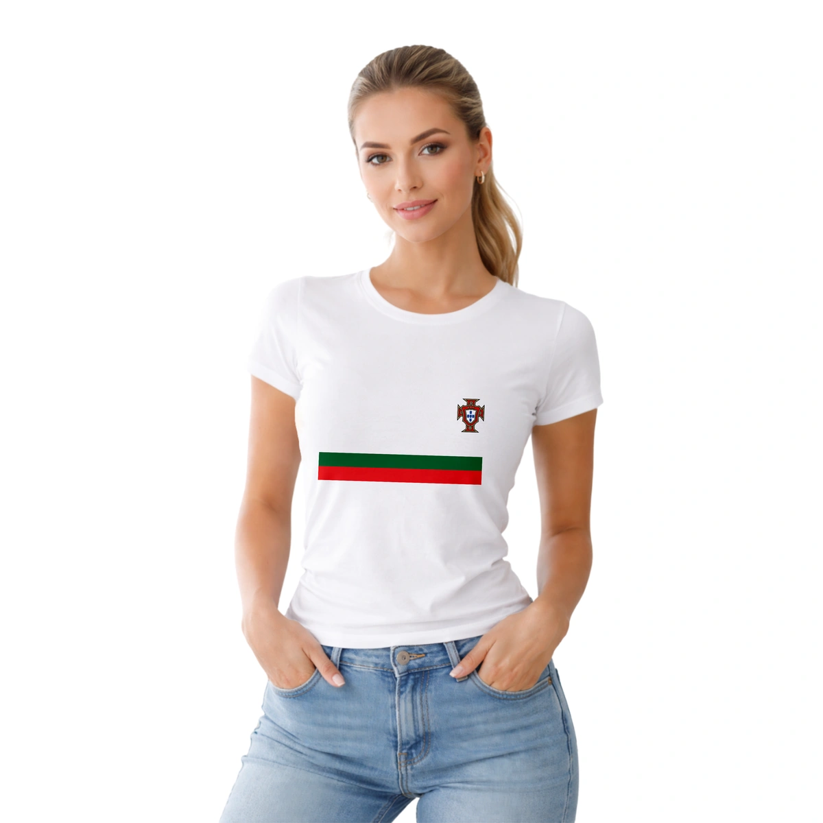 Camisa Feminina Baby Look Portugal Varias Estampas - Imagem 15