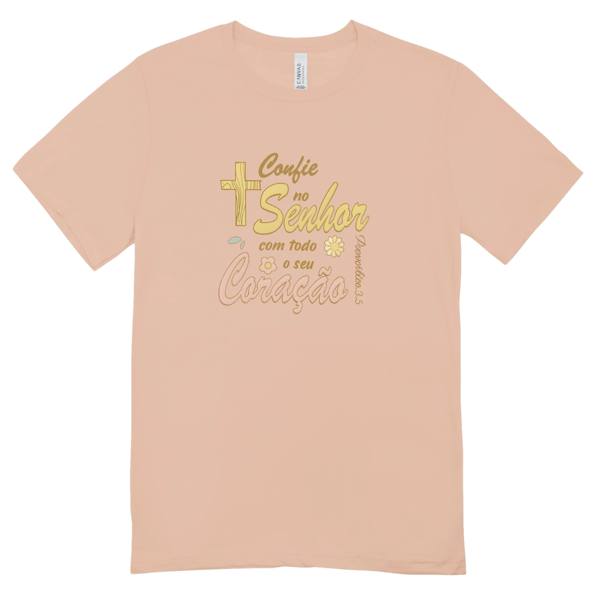 Camisa Feminina Baby Look Confie No Senhor - Imagem 13