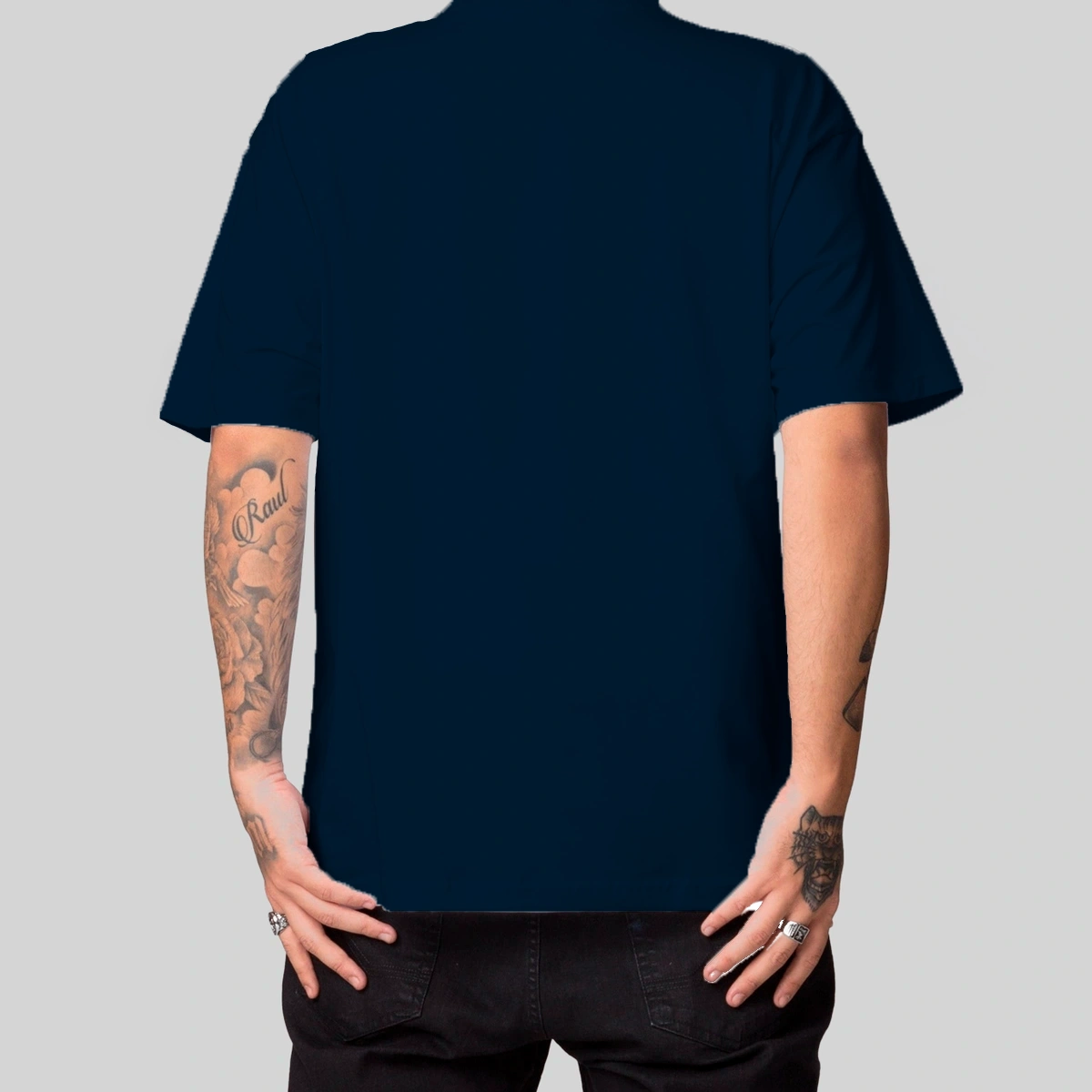Camiseta Masculina Oversized Messi Argentina - Imagem 5