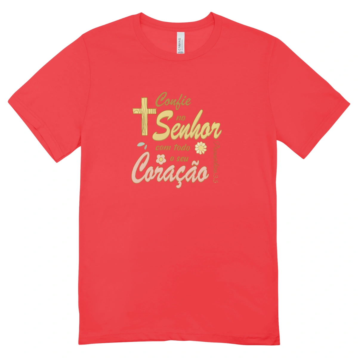 Camisa Feminina Baby Look Confie No Senhor - Imagem 7