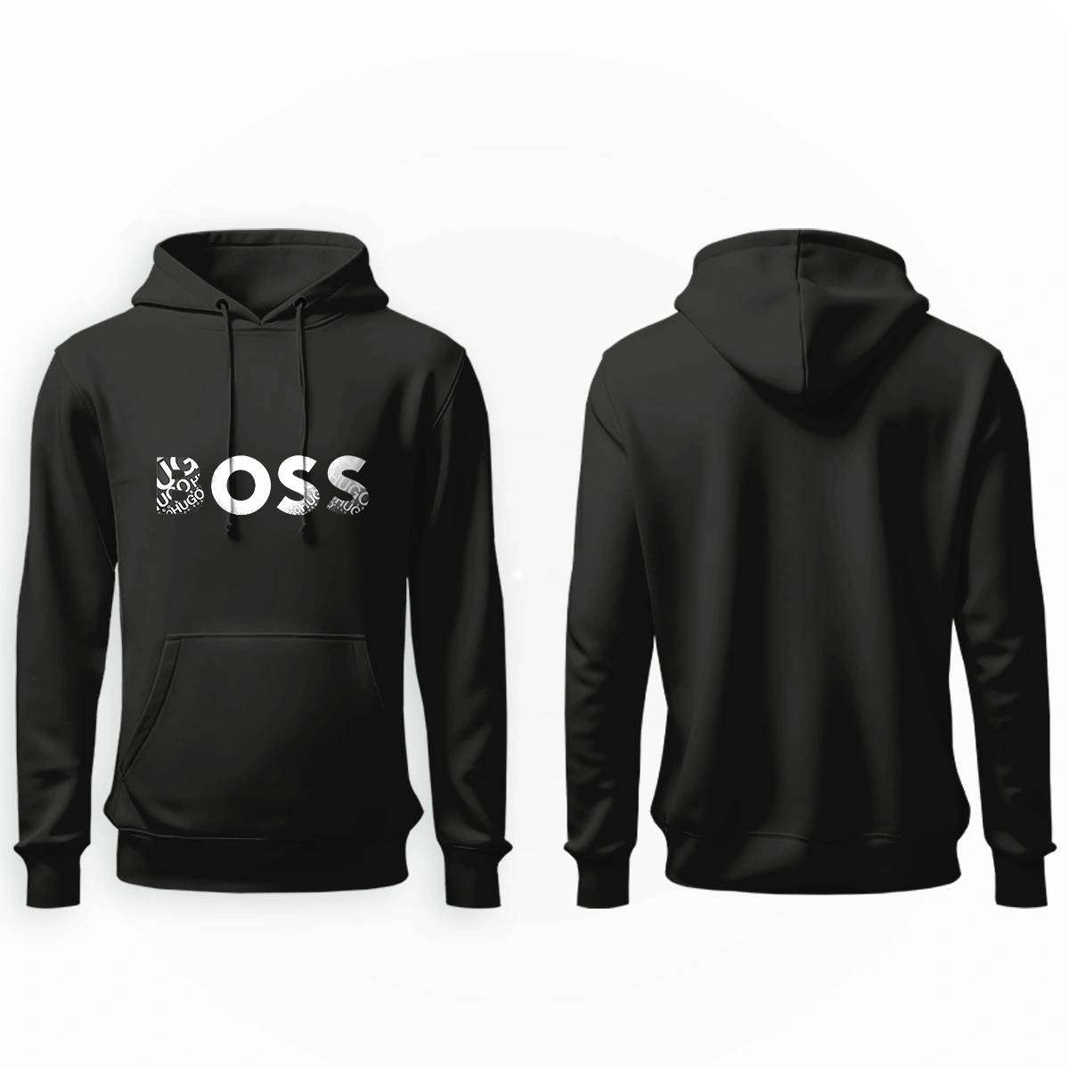 Blusa Moletom Hugo Boss Big Logo com Capuz - Imagem 6