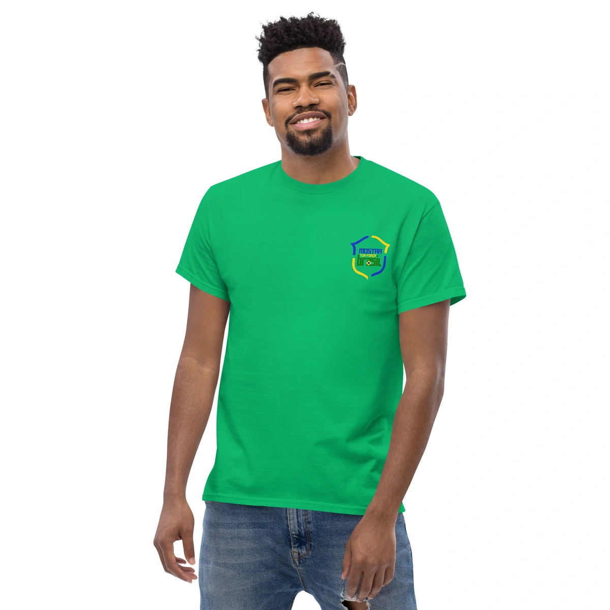 Camisa Masculina Brasileira Mostra Tua Força Brasil - Imagem 14